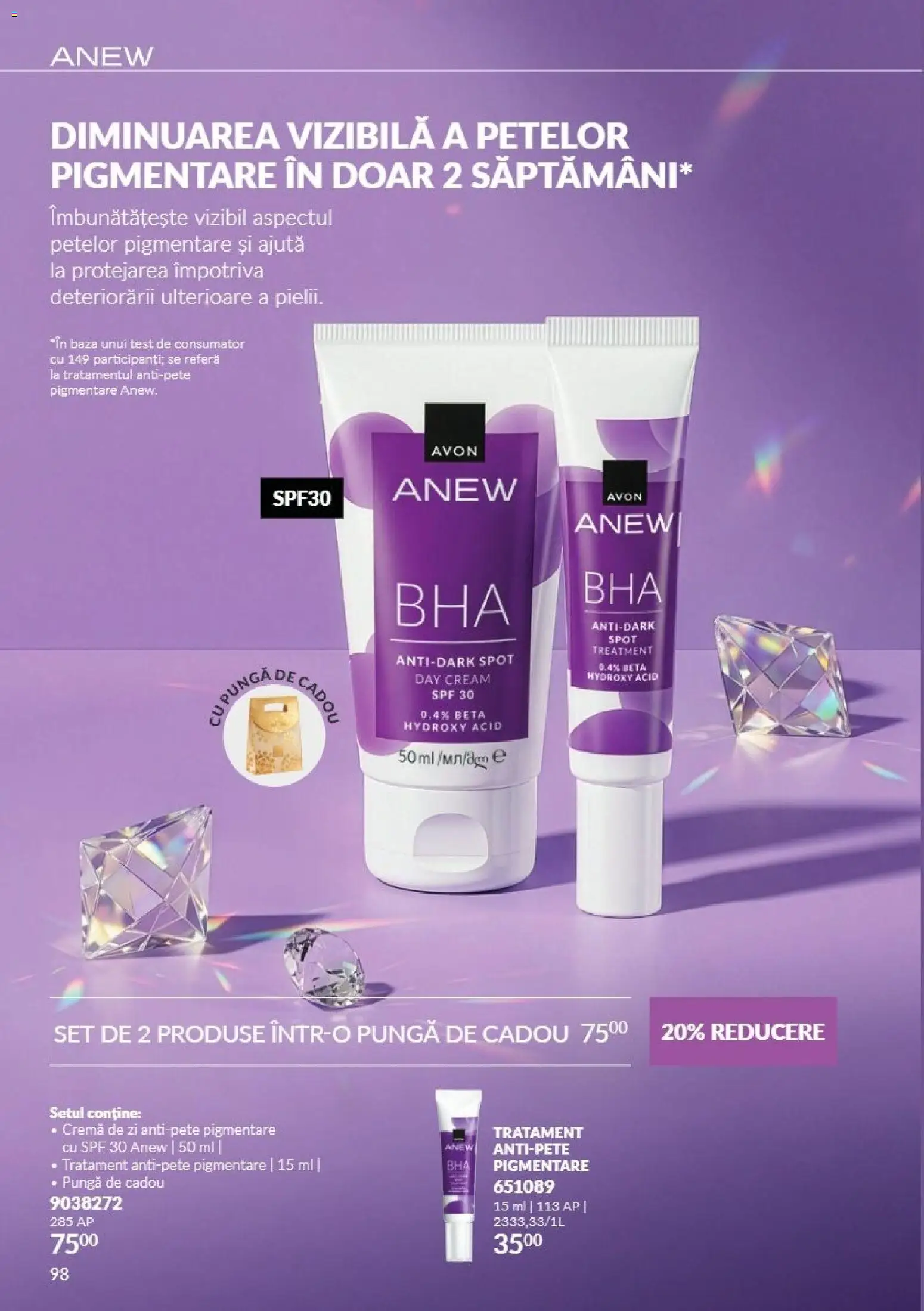 Catalog Avon 1 - 30 Noiembrie 2026 | Pagina 98 | Produse: Pungă, Cremă de zi, Cremă