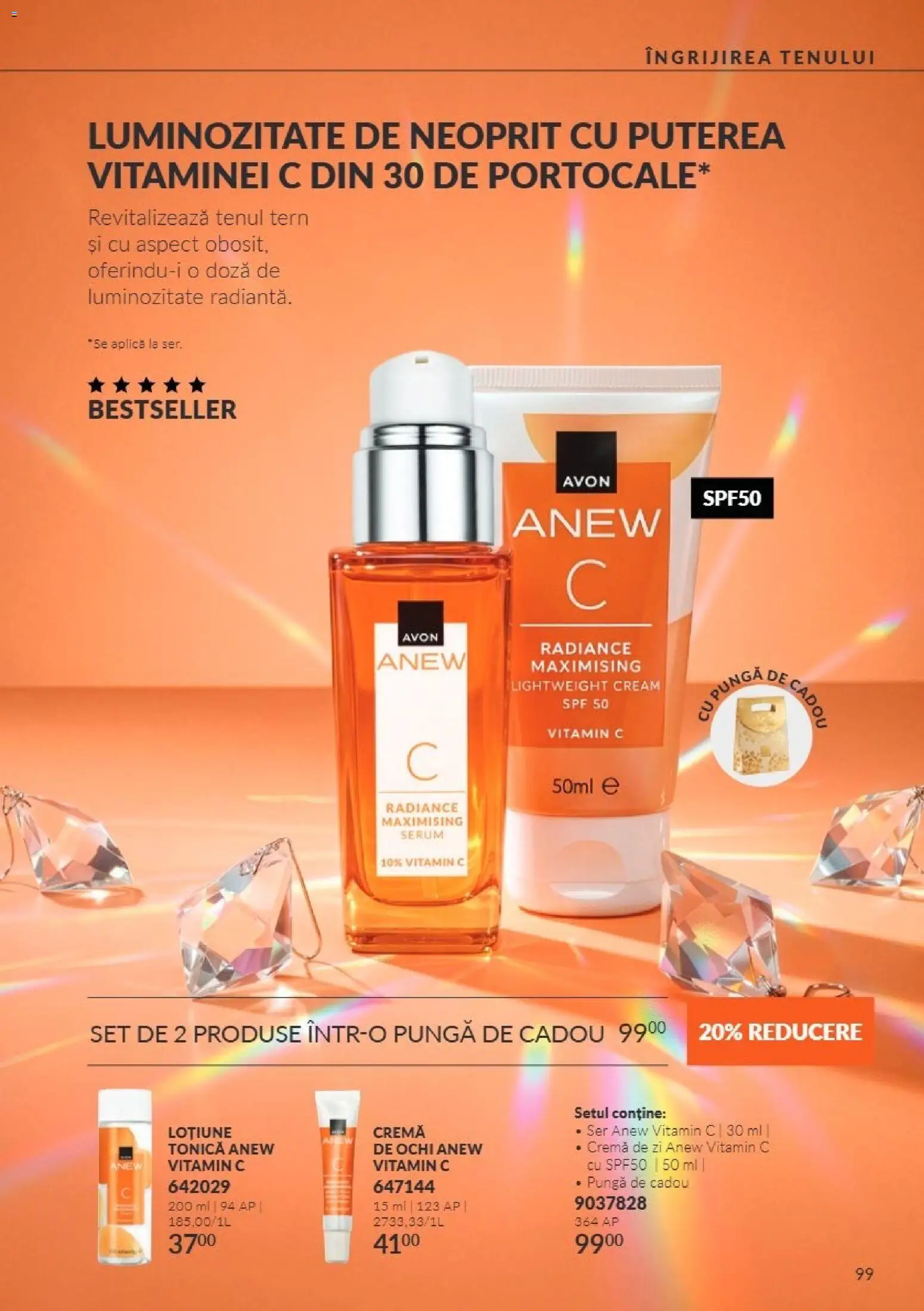 Catalog Avon 1 - 30 Noiembrie 2026 | Pagina 99 | Produse: Ochi, Serum, Cremă de zi, Aplică