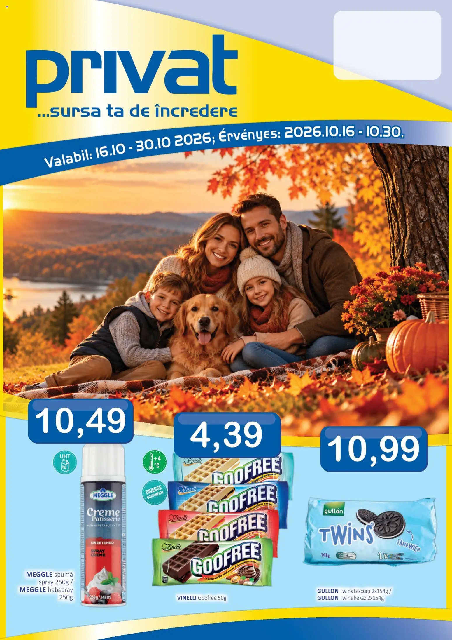 Catalog CBA 16 - 29 Octombrie 2026 | Pagina 1 | Produse: Biscuiți