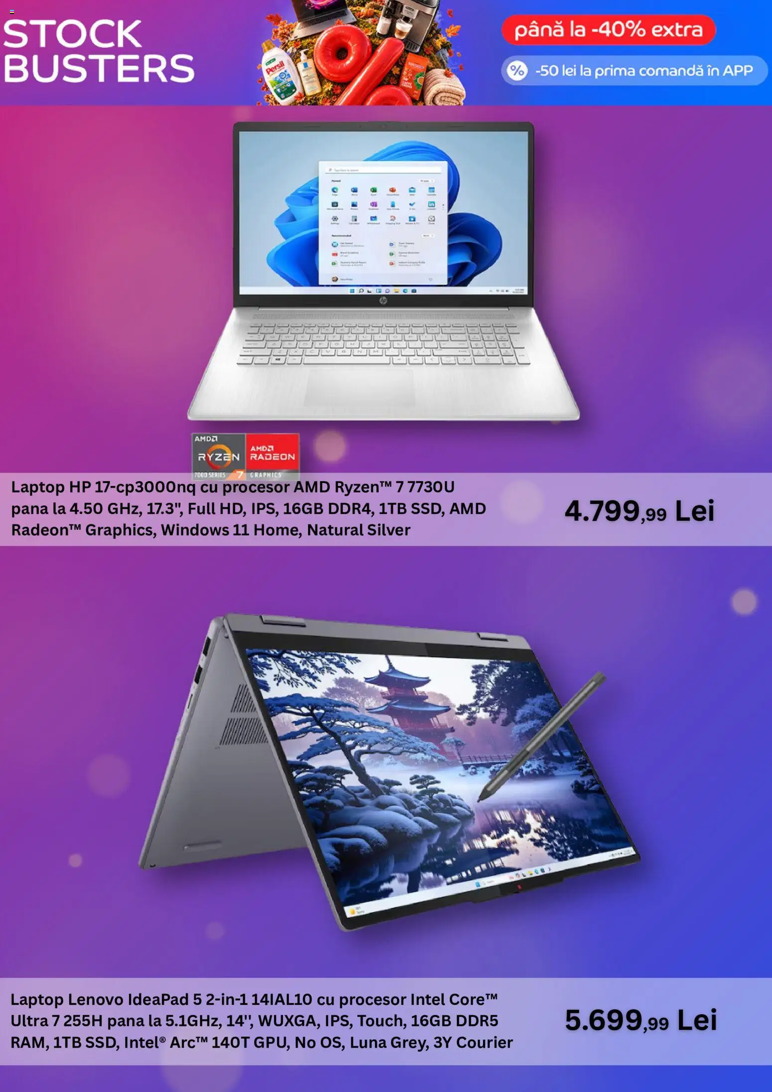 Catalog eMag 6 - 12 Octombrie 2026 | Pagina 2 | Produse: Laptop