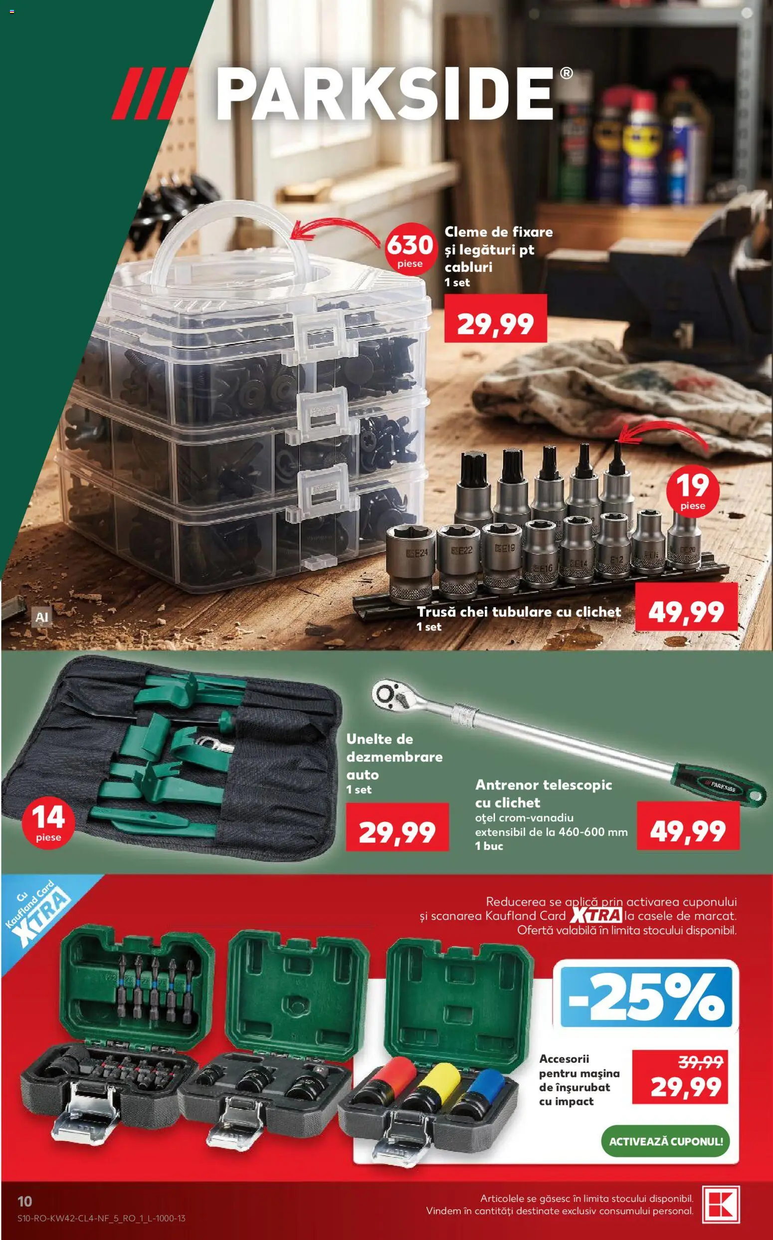 Catalog Kaufland 14 - 19 Octombrie 2026 | Pagina 10 | Produse: Masina de Insurubat, Aplică, Parkside, Impact