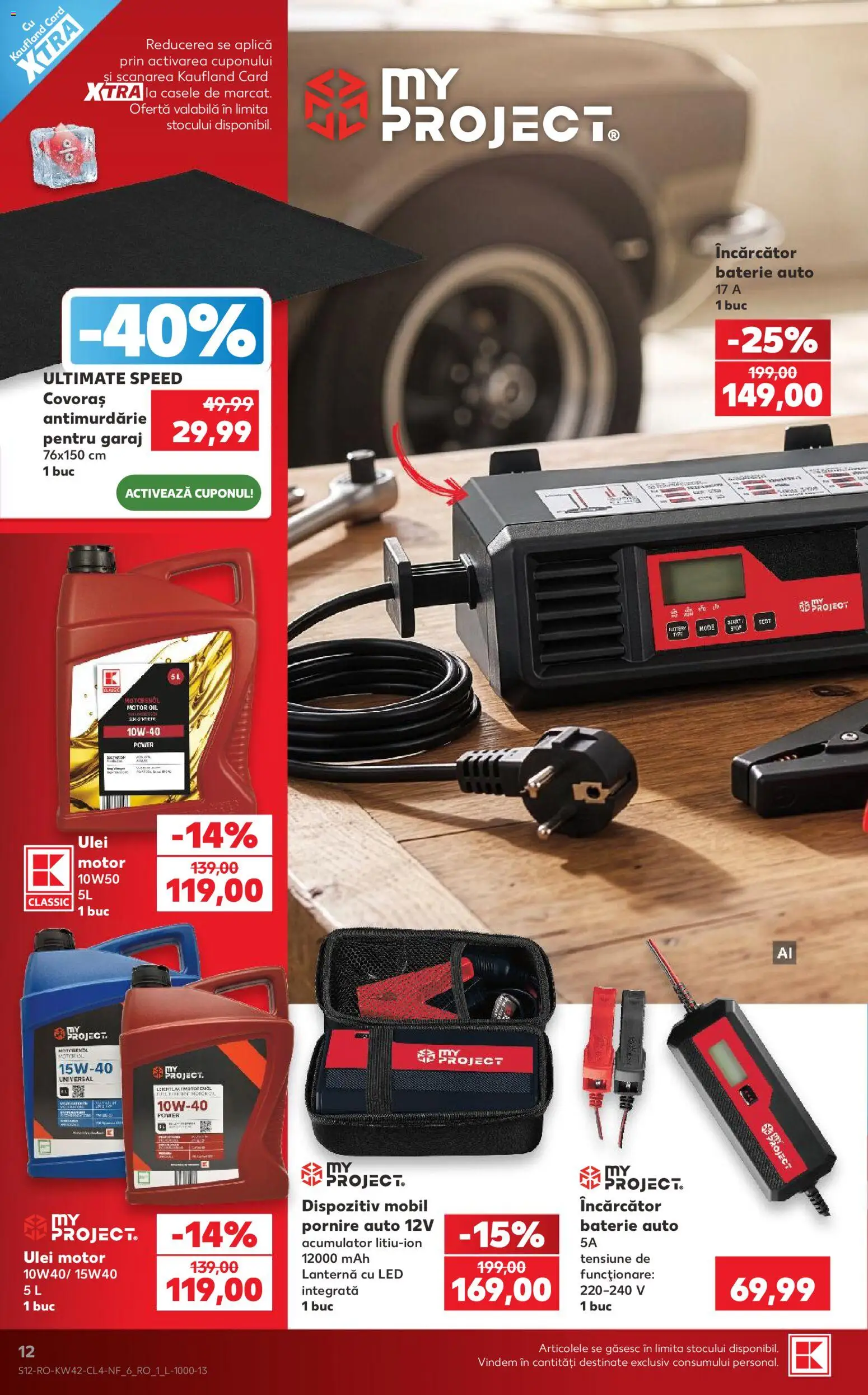 Catalog Kaufland 14 - 19 Octombrie 2026 | Pagina 12 | Produse: Încărcător, LED, Baterie, Power