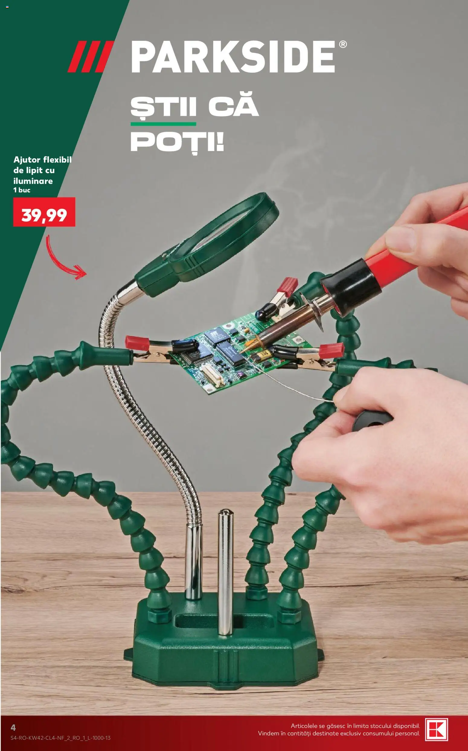 Catalog Kaufland 14 - 19 Octombrie 2026 | Pagina 4 | Produse: Parkside