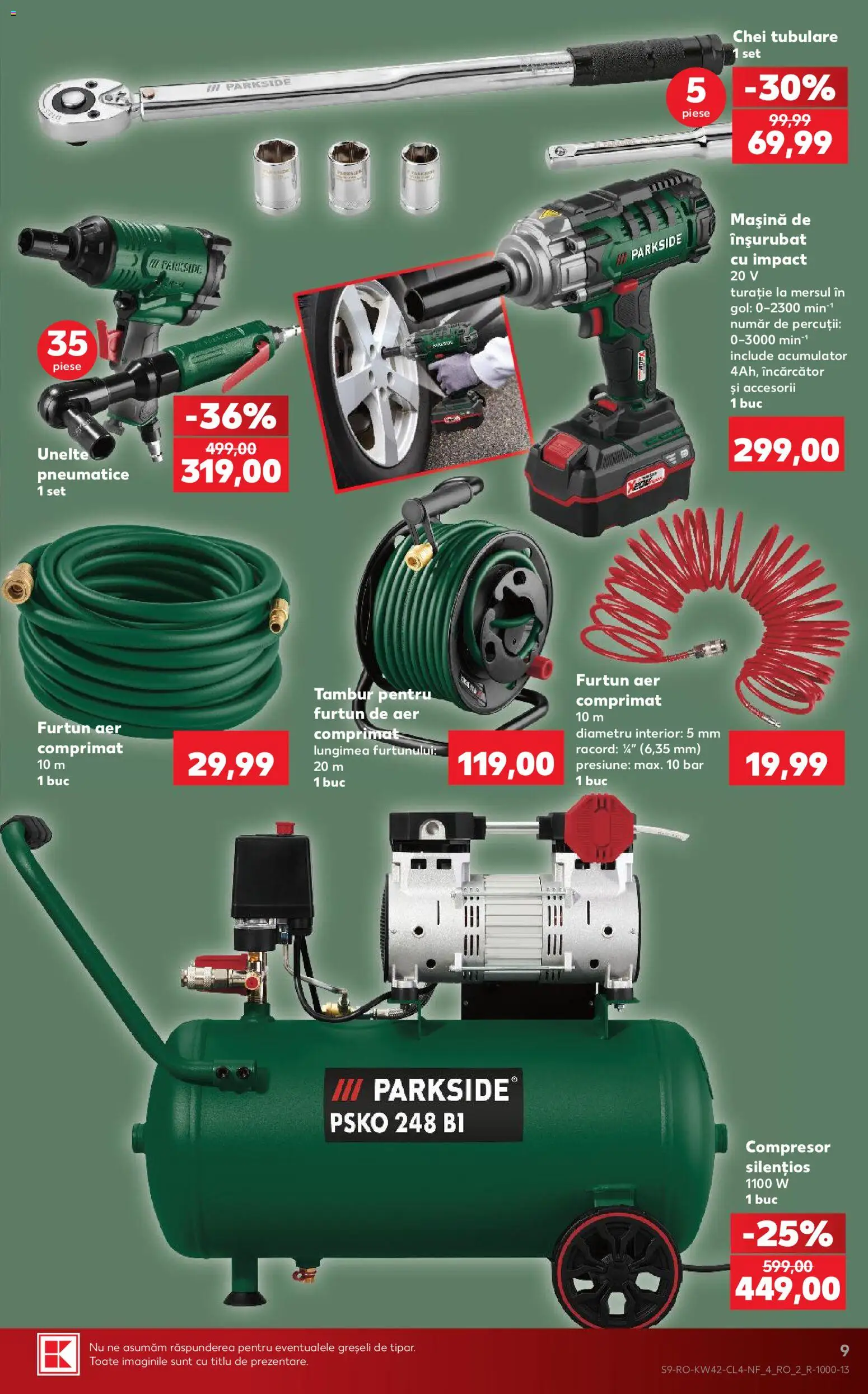 Catalog Kaufland 14 - 19 Octombrie 2026 | Pagina 9 | Produse: Încărcător, Masina de Insurubat, Parkside, Impact