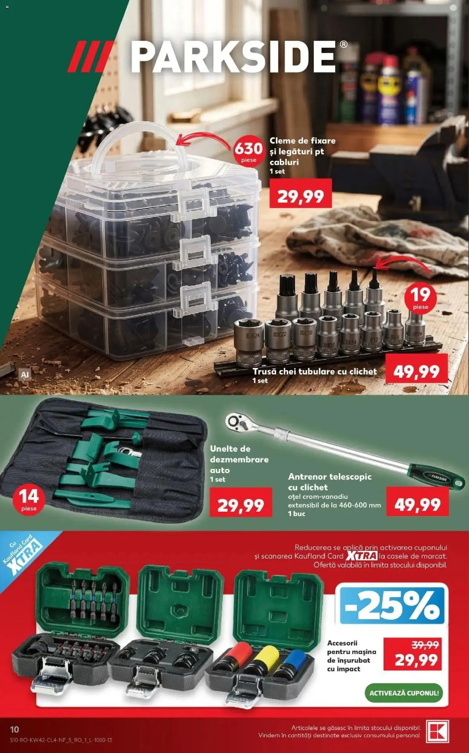 Catalog Kaufland 14 - 19 Octombrie 2026 | Pagina 10 | Produse: Masina de Insurubat, Aplică, Parkside, Impact