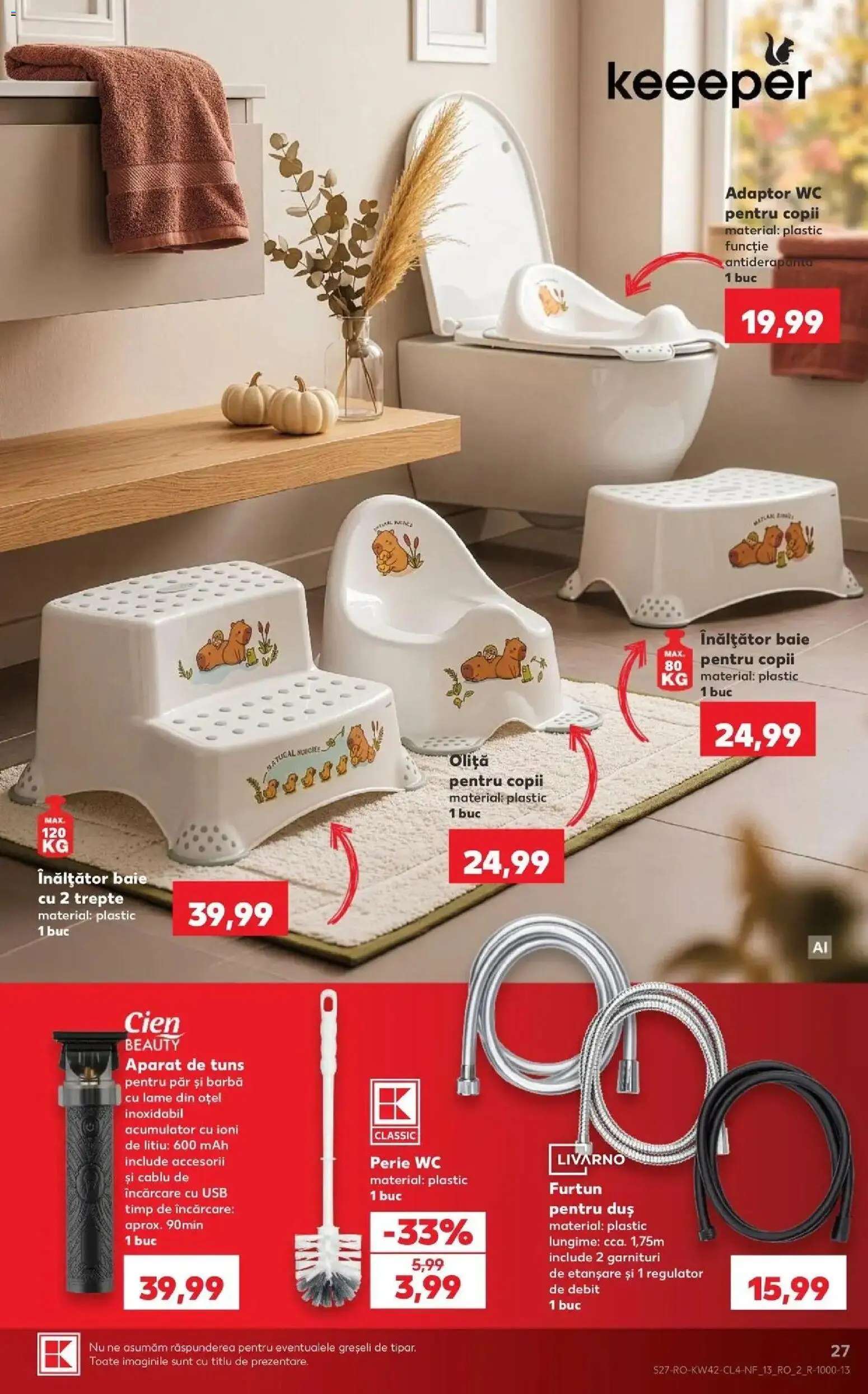 Catalog Kaufland 14 - 19 Octombrie 2026 | Pagina 27 | Produse: Cablu, Cien, Adaptor, Aparat