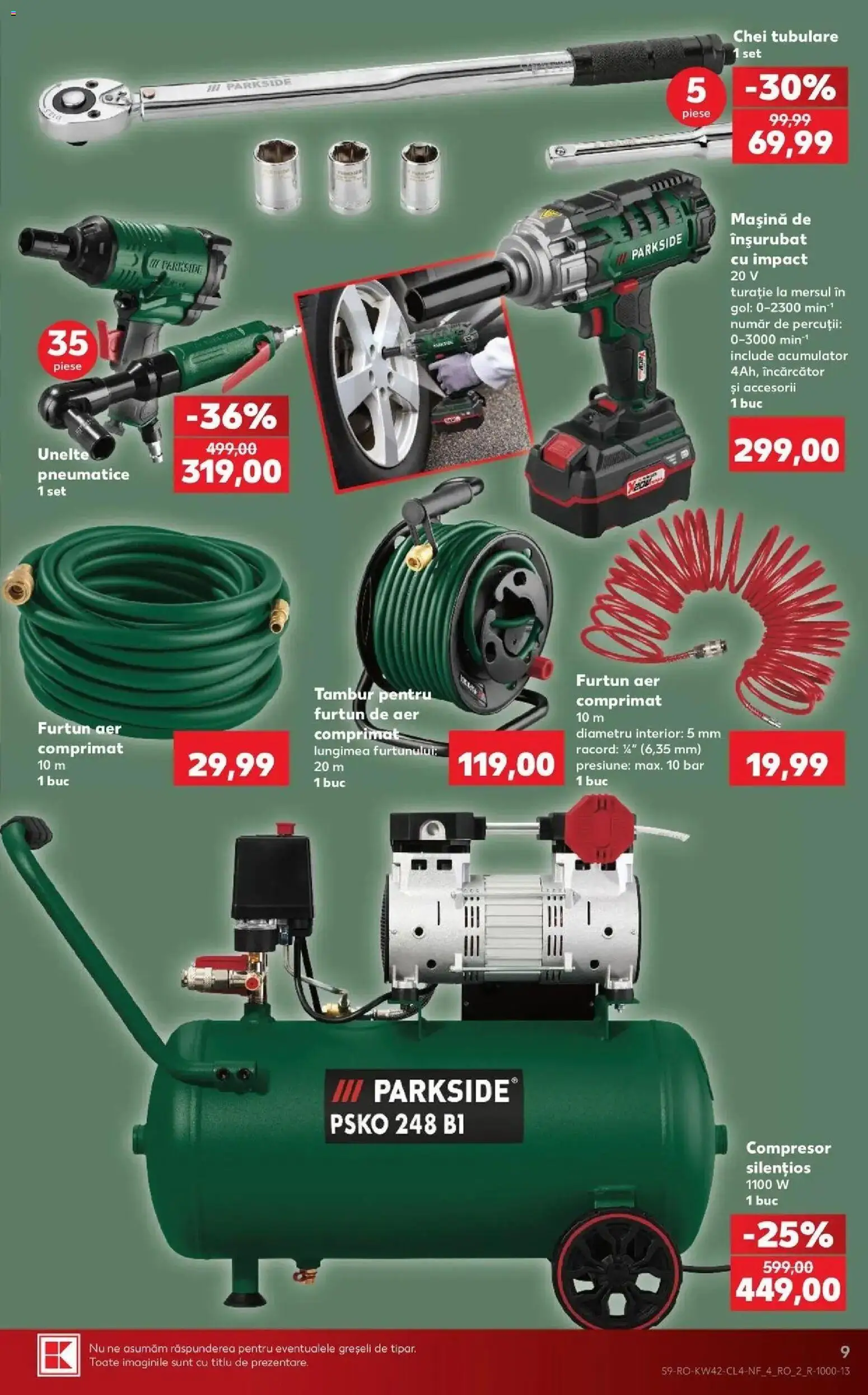 Catalog Kaufland 14 - 19 Octombrie 2026 | Pagina 9 | Produse: Încărcător, Masina de Insurubat, Parkside, Impact