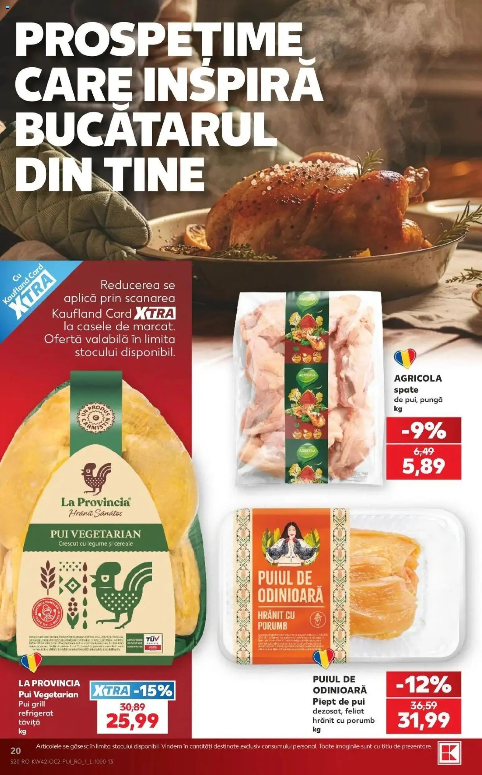 Catalog Kaufland 14 - 19 Octombrie 2026 | Pagina 20 | Produse: Aplică, La provincia, Porumb, Legume