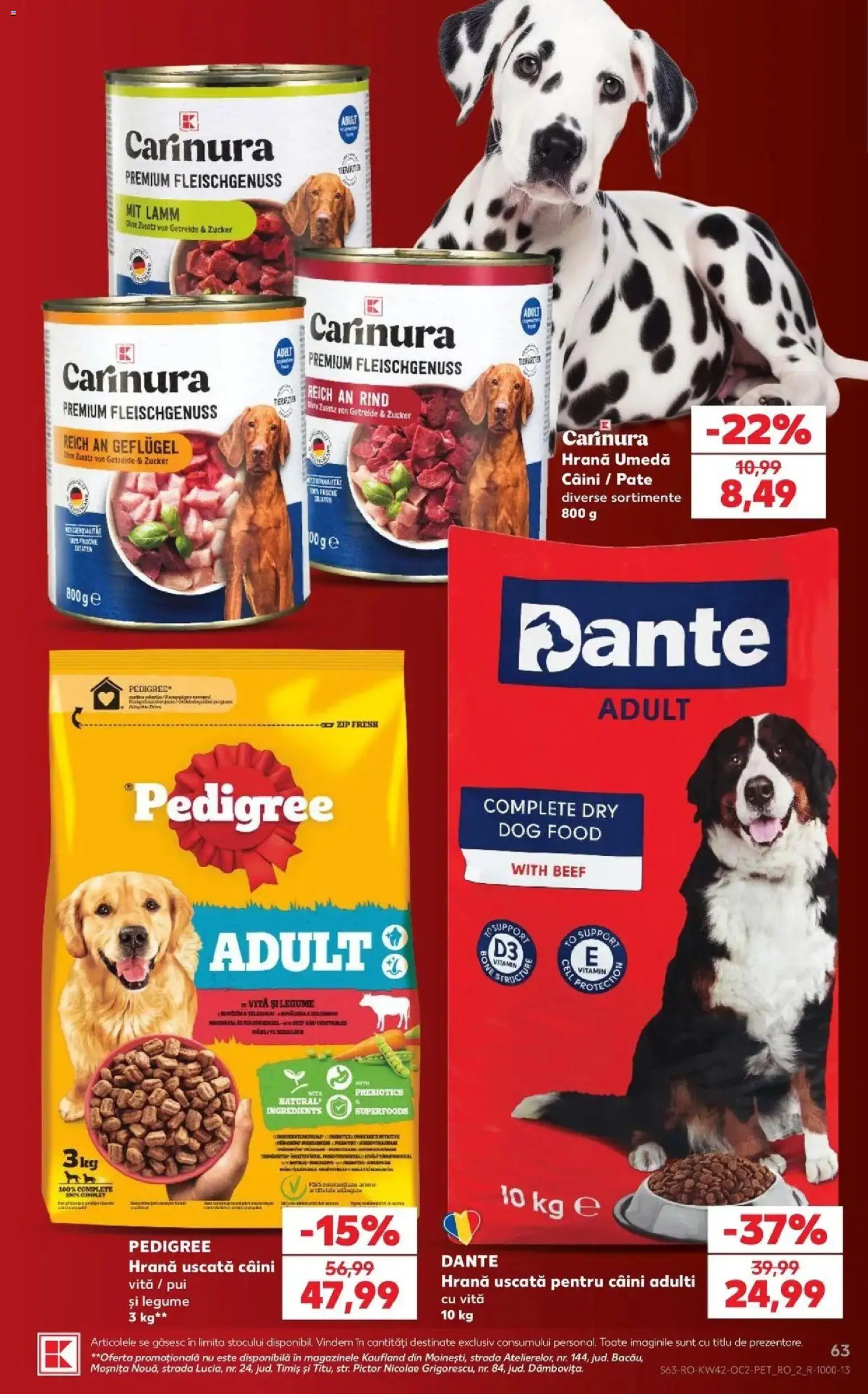 Catalog Kaufland 14 - 19 Octombrie 2026 | Pagina 63 | Produse: Vită, Premium, Pate, Legume