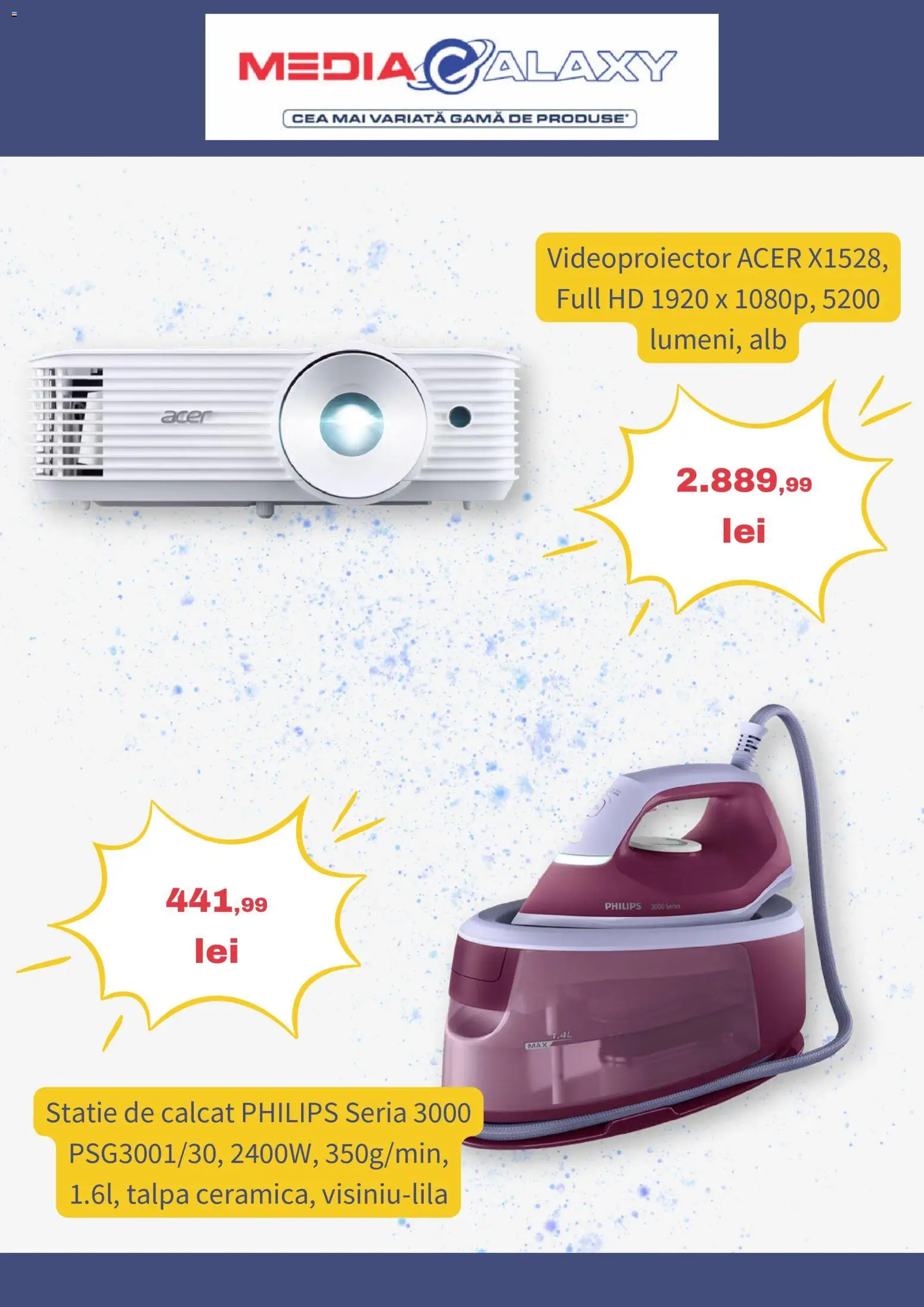 Catalog Media Galaxy 8 - 20 Octombrie 2026 | Pagina 4 | Produse: Philips, Statie de calcat