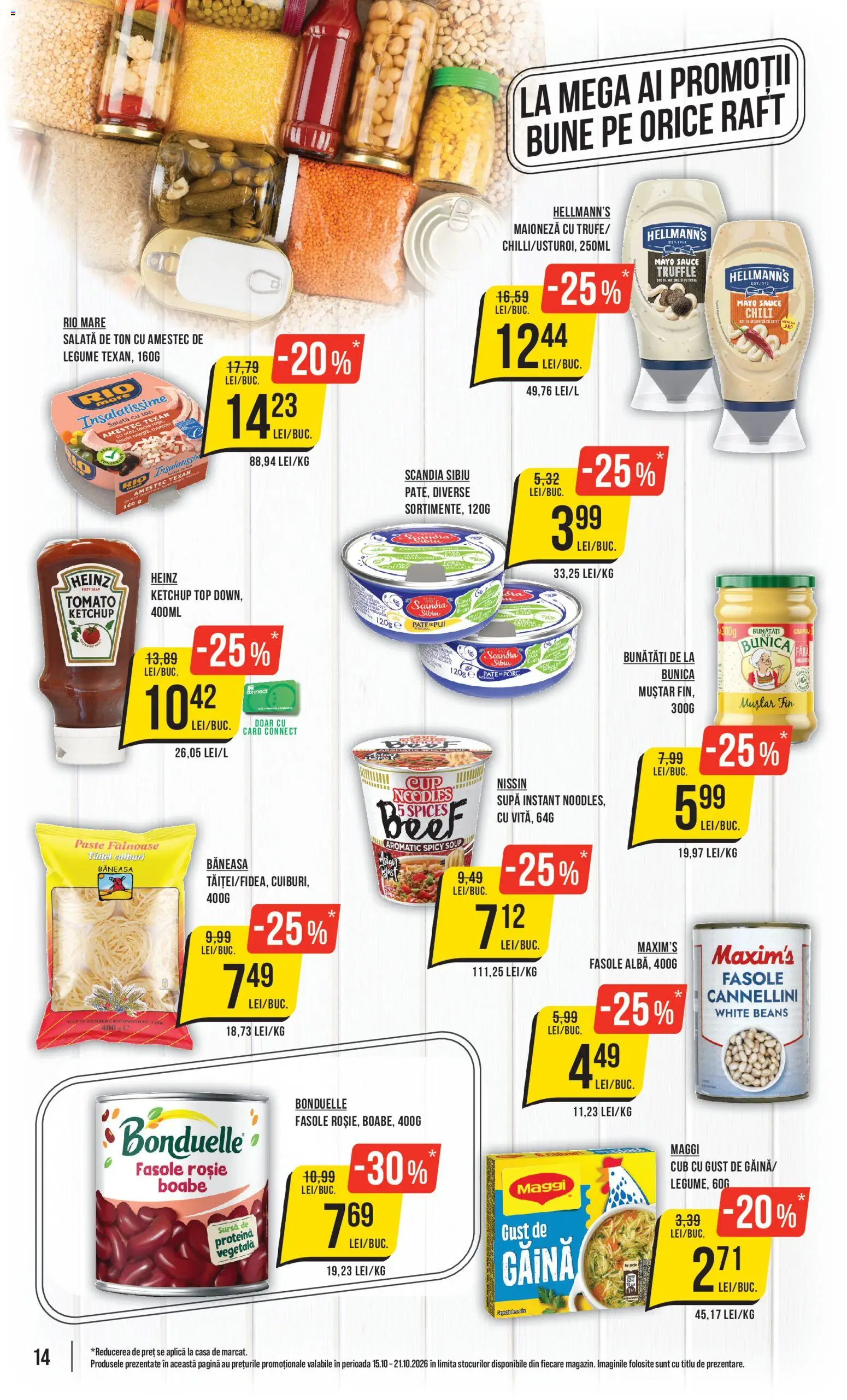 Catalog Mega Image 15 - 20 Octombrie 2026 | Pagina 14 | Produse: Top, Aplică, Pui, Noodles