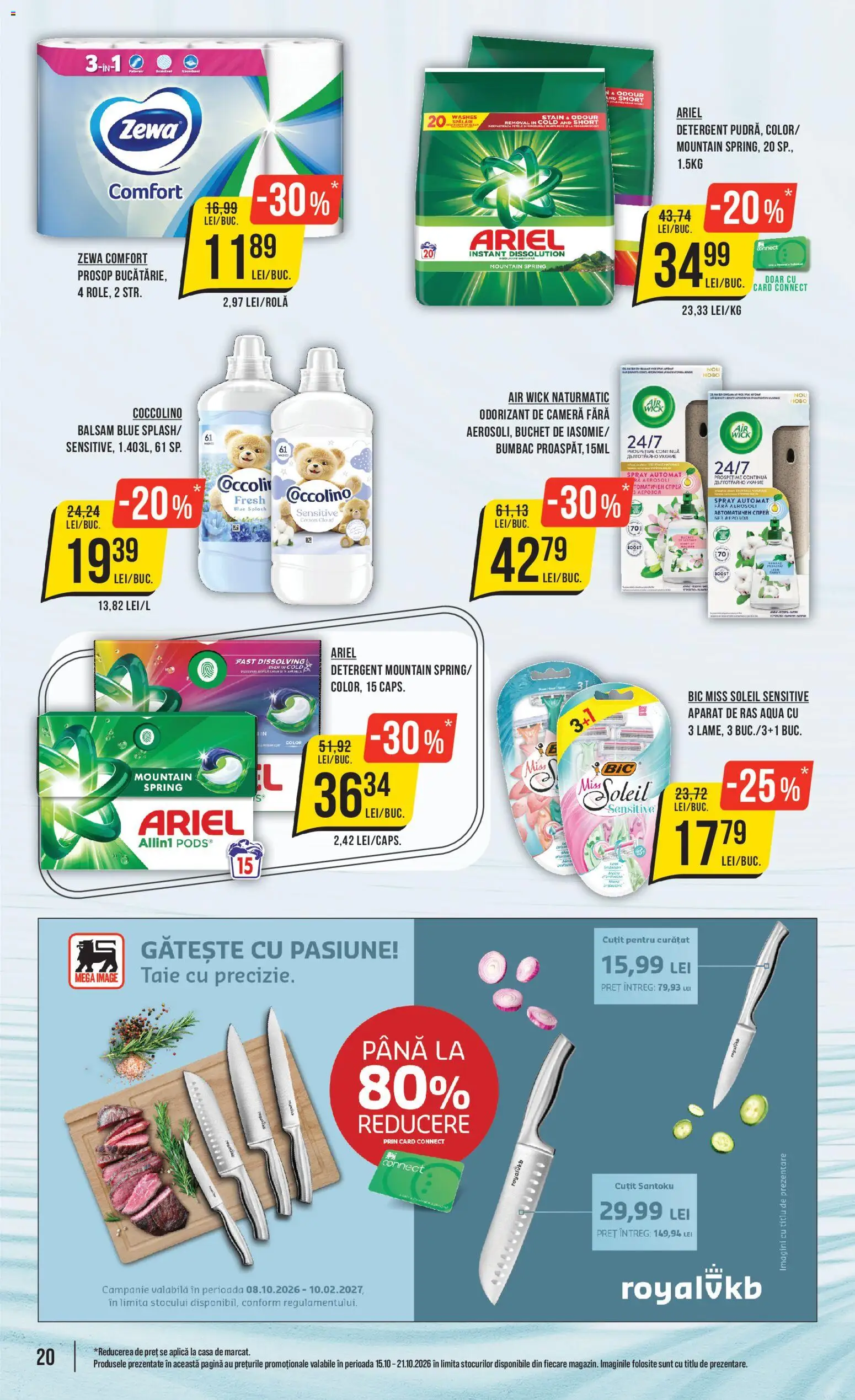 Catalog Mega Image 15 - 20 Octombrie 2026 | Pagina 20 | Produse: Aplică, Cuțit, Aparat, Balsam