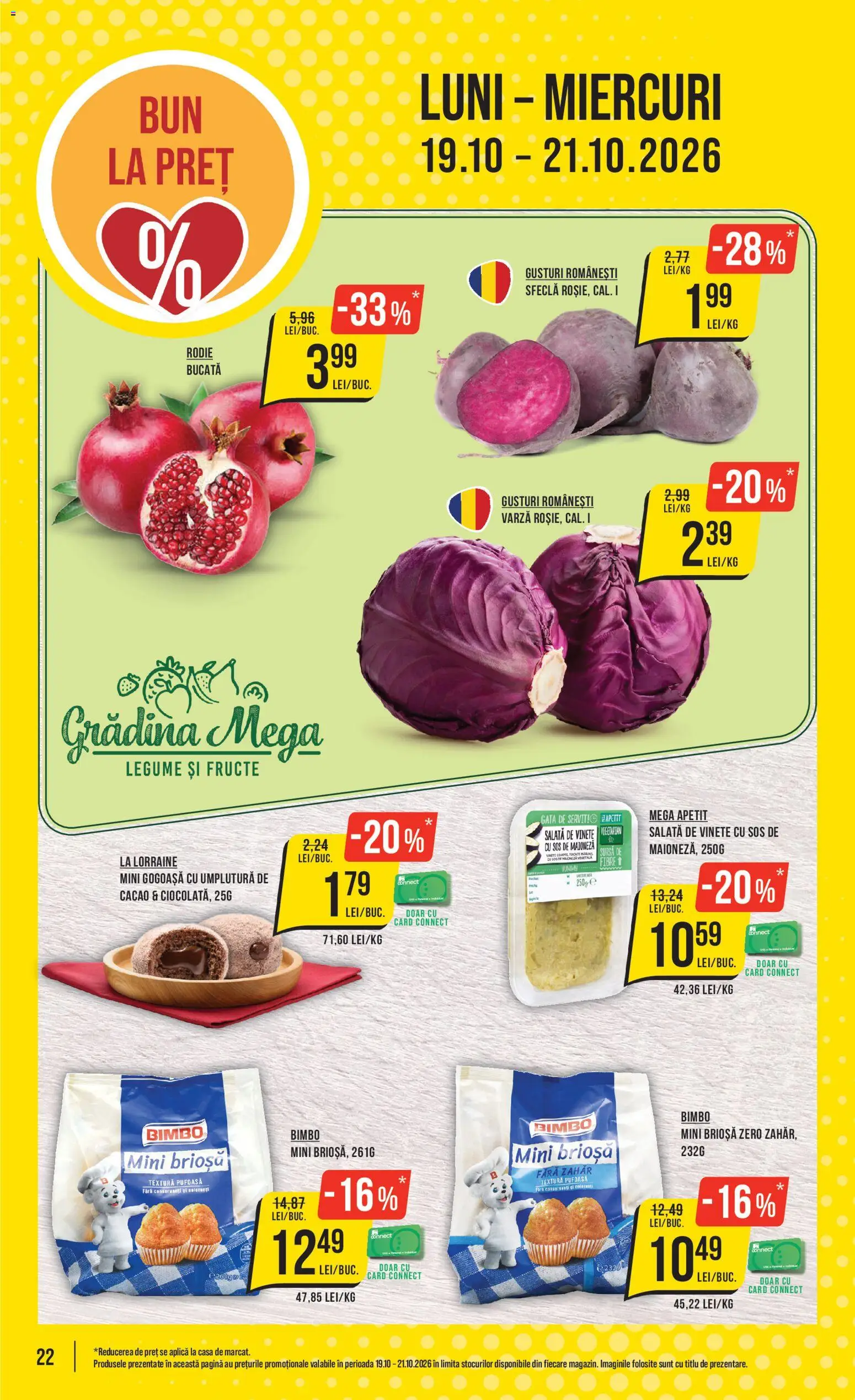 Catalog Mega Image 15 - 20 Octombrie 2026 | Pagina 22 | Produse: Cacao, Brioşă, Sos, Sfeclă