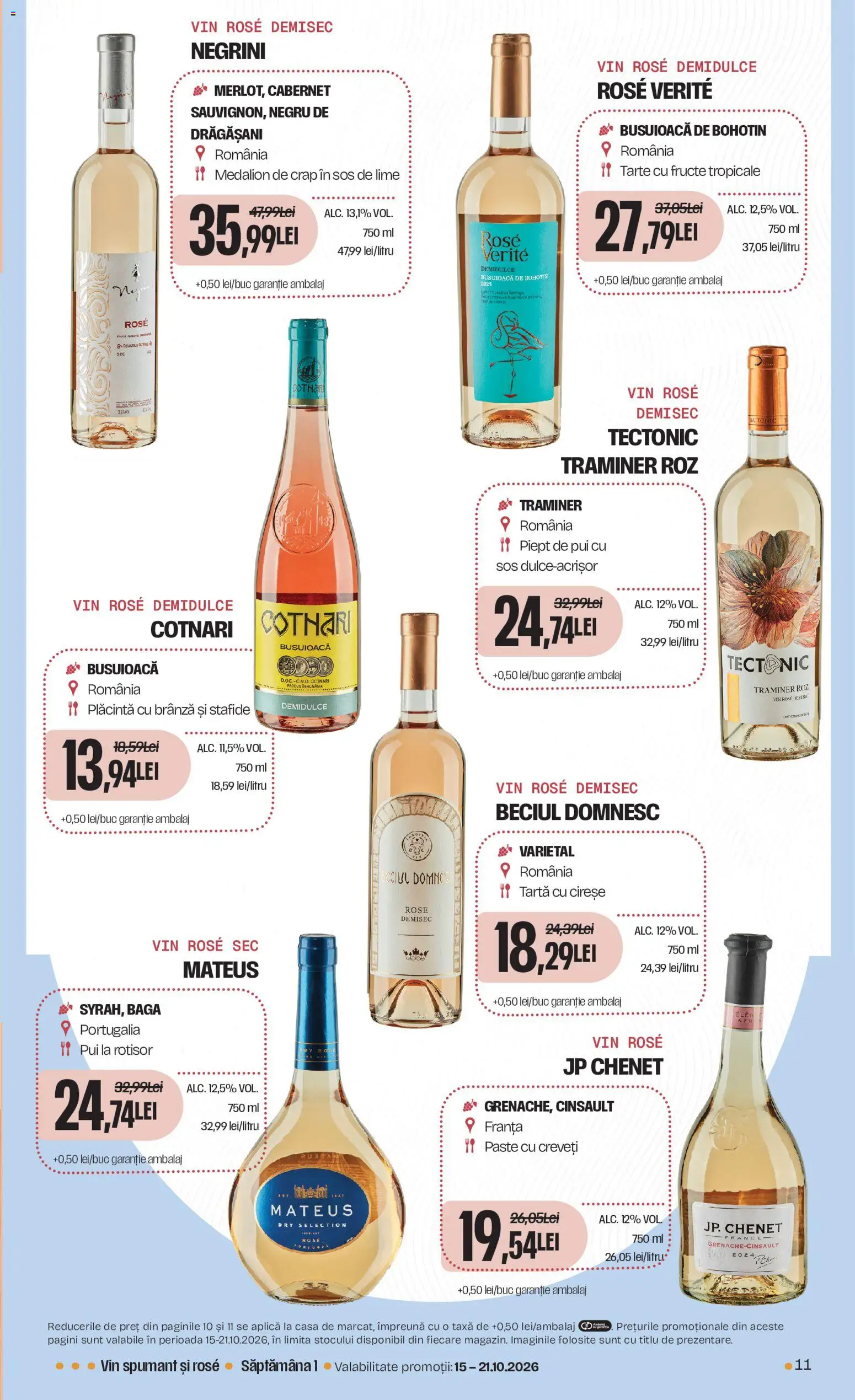 Catalog Mega Image 15 Octombrie - 10 Noiembrie 2026 | Pagina 11 | Produse: Pui, Plăcintă, Cireșe, Sos