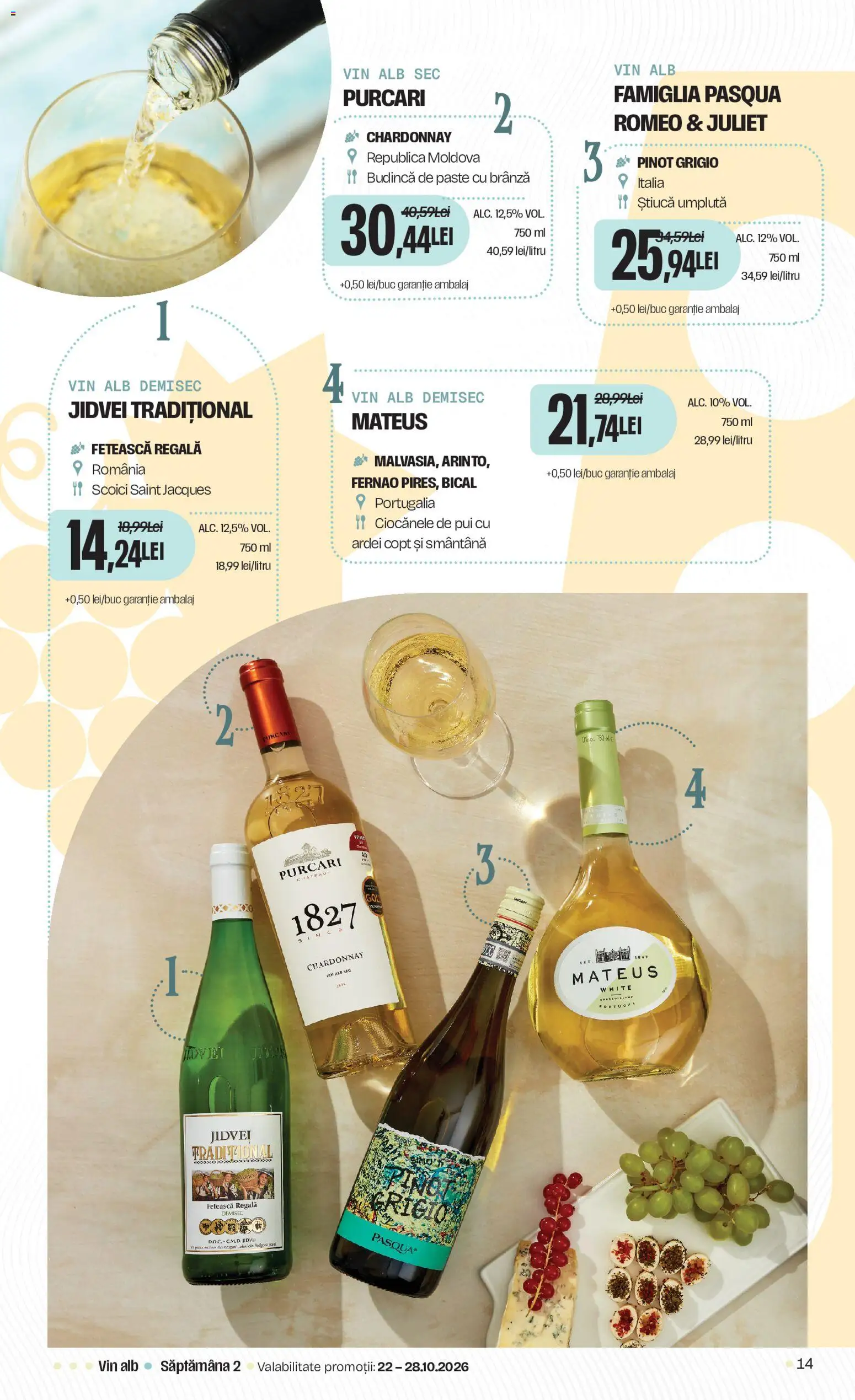 Catalog Mega Image 15 Octombrie - 10 Noiembrie 2026 | Pagina 14 | Produse: Budincă, Pui, Brânză, Smântână