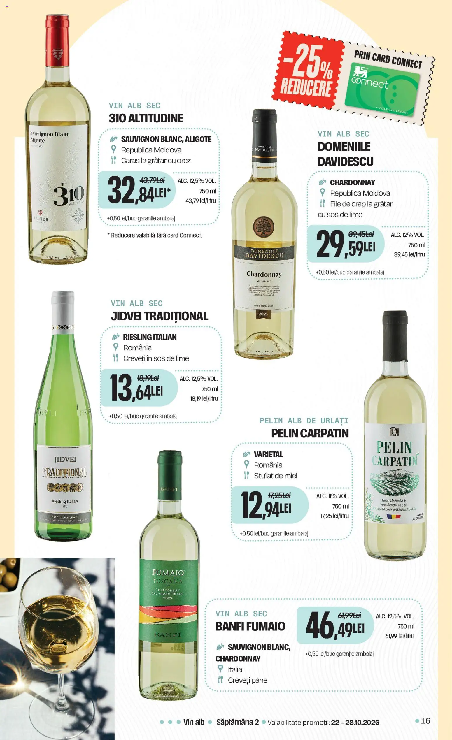 Catalog Mega Image 15 Octombrie - 10 Noiembrie 2026 | Pagina 16 | Produse: Lime, Miel, Vin, Sauvignon