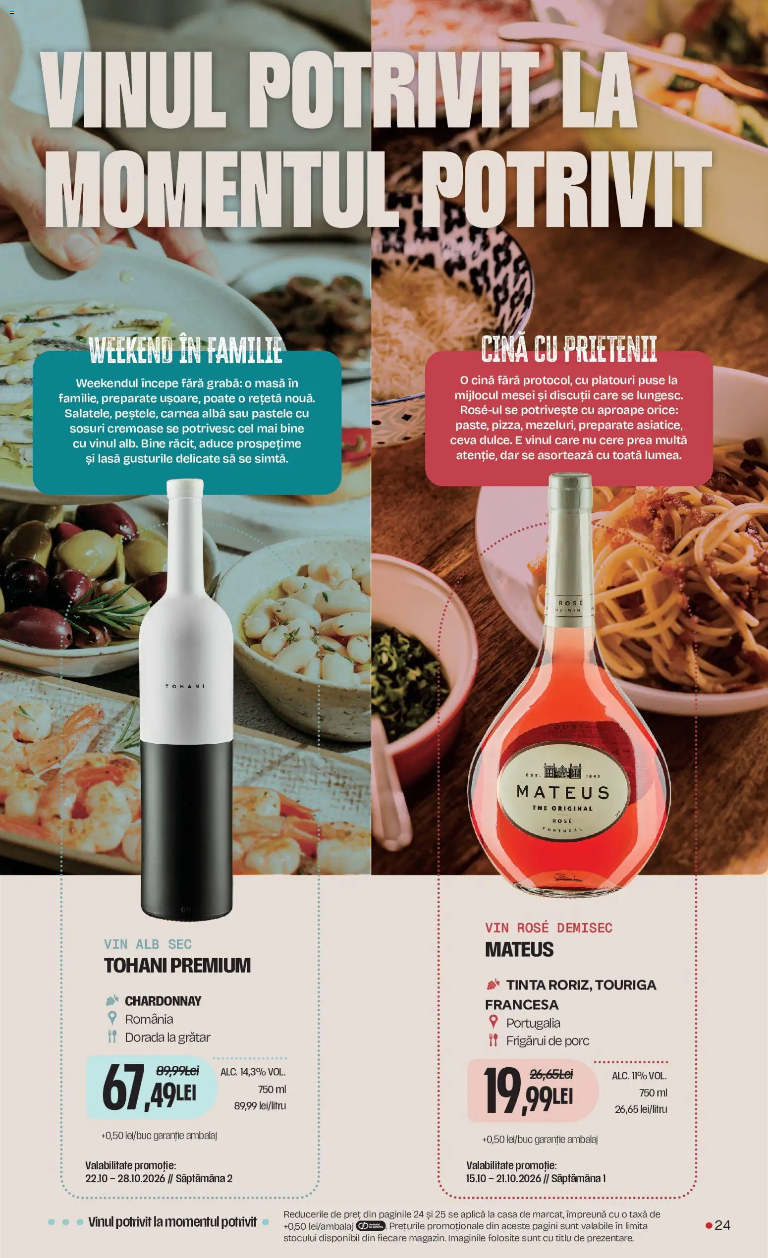 Catalog Mega Image 15 Octombrie - 10 Noiembrie 2026 | Pagina 24 | Produse: Aplică, Vin rose, Masă, Vin
