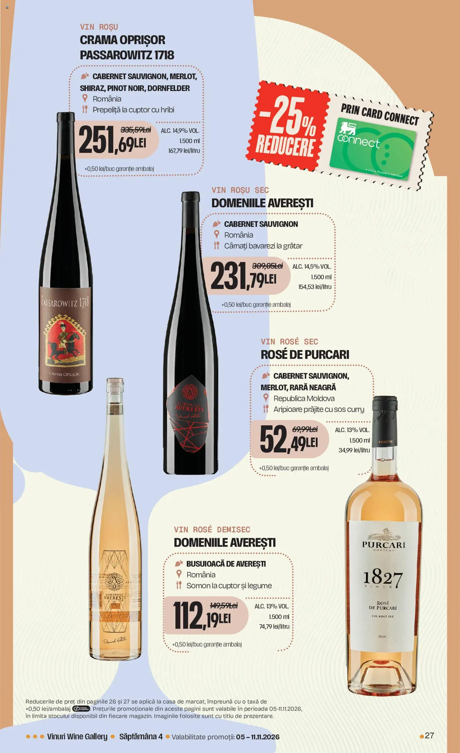 Catalog Mega Image 15 Octombrie - 10 Noiembrie 2026 | Pagina 27 | Produse: Grătar, Vin, Somon, Sauvignon