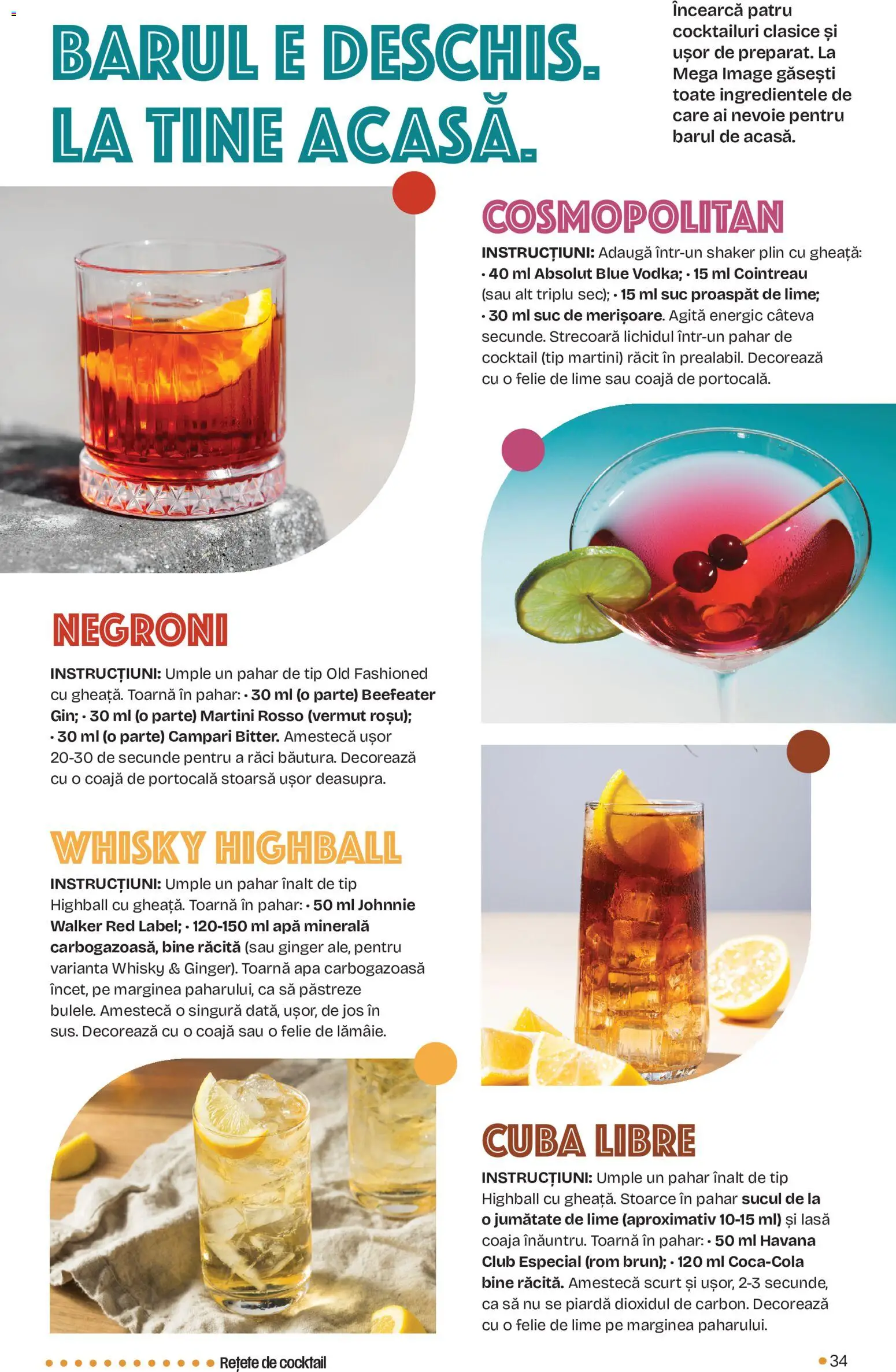 Catalog Mega Image 15 Octombrie - 10 Noiembrie 2026 | Pagina 34 | Produse: Campari, Apa carbogazoasa, Rom, Apă