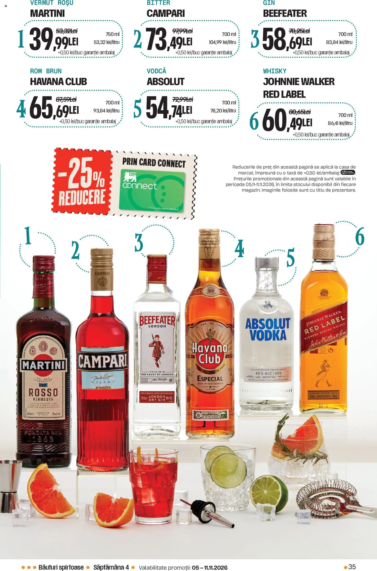 Catalog Mega Image 15 Octombrie - 10 Noiembrie 2026 | Pagina 35 | Produse: Campari, Aplică, Martini, Rom