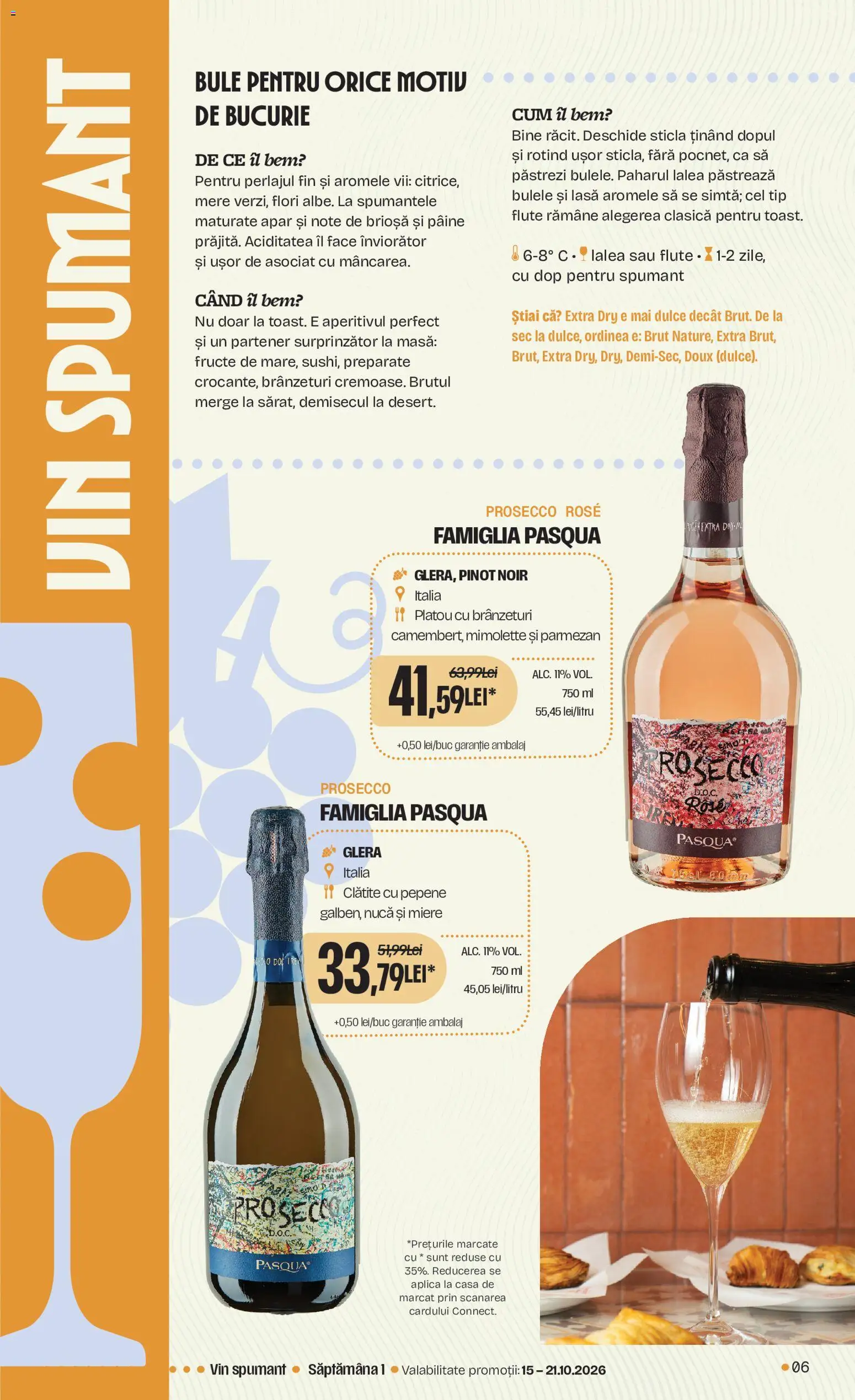Catalog Mega Image 15 Octombrie - 10 Noiembrie 2026 | Pagina 6 | Produse: Miere, Vin spumant, Brioşă, Flori