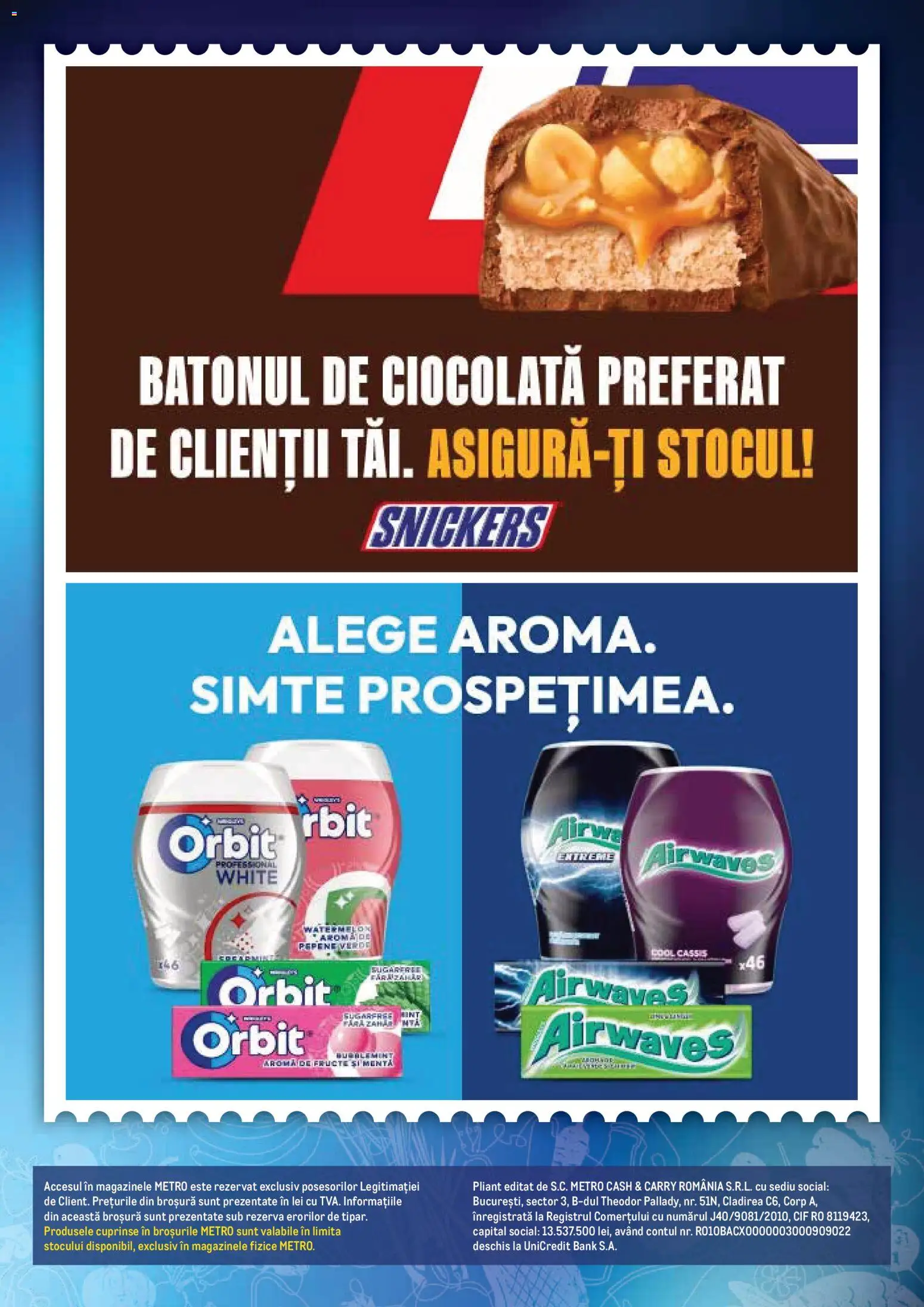 Catalog METRO 12 - 18 Octombrie 2026 | Pagina 3 | Produse: Pară, Menta, Cif, Fructe