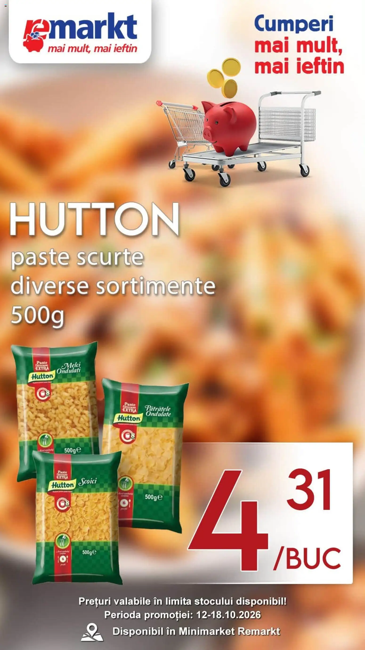 Catalog Remarkt 12 - 17 Octombrie 2026 | Pagina 3 | Produse: Paste
