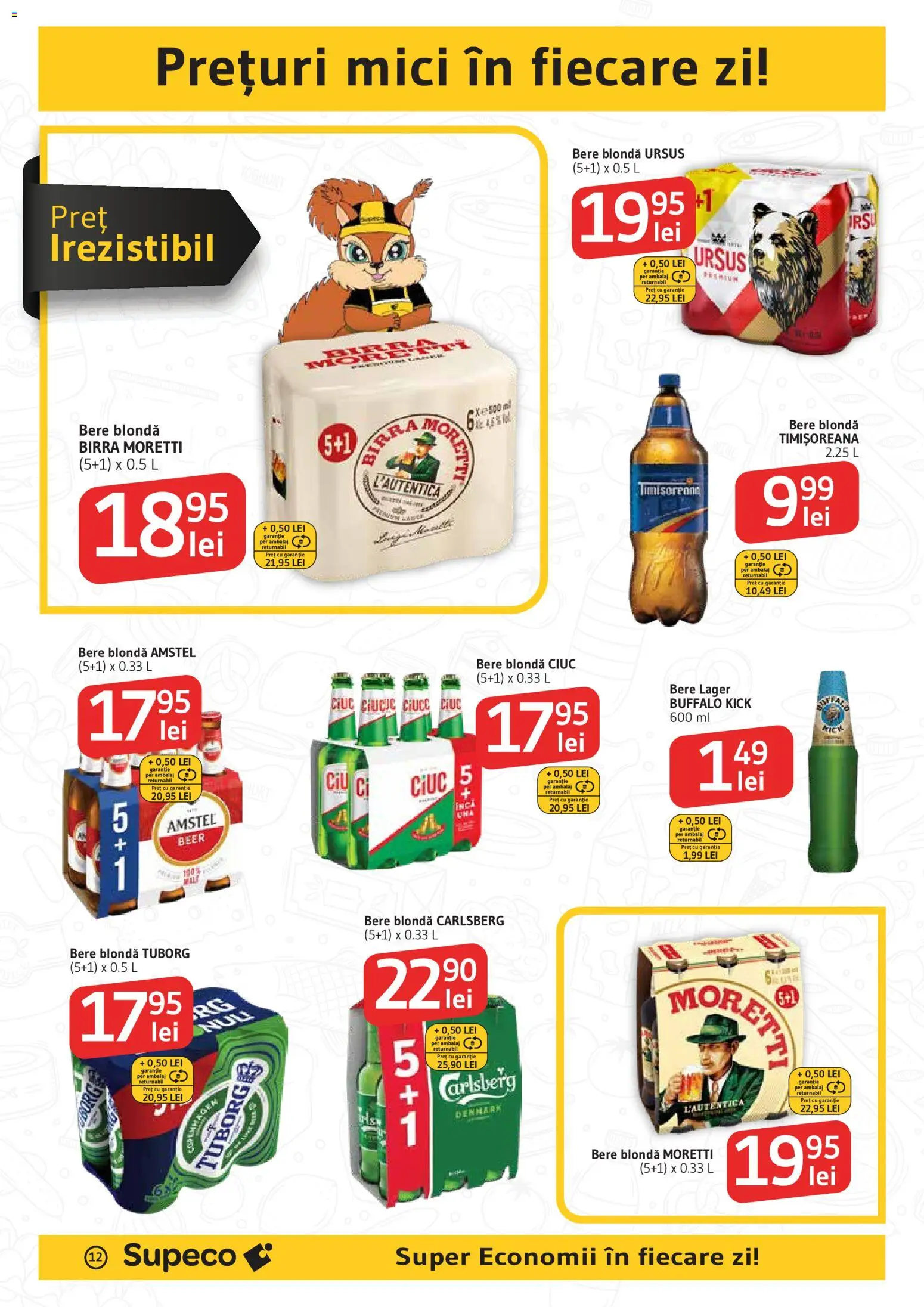 Catalog Supeco 15 - 20 Octombrie 2026 | Pagina 12 | Produse: Ursus, Mici, Bere