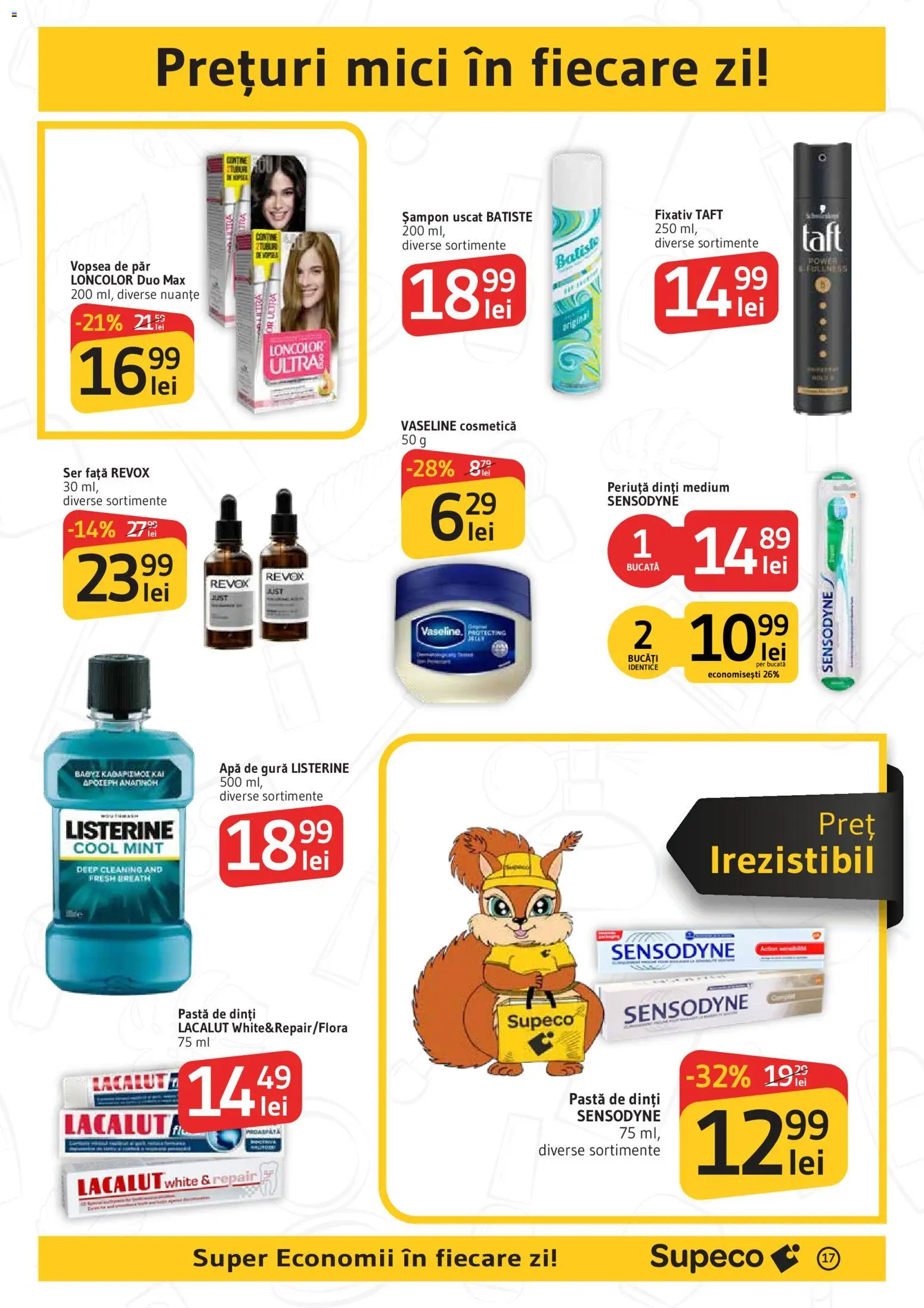 Catalog Supeco 15 - 20 Octombrie 2026 | Pagina 17 | Produse: Vopsea, Șampon, Pastă de dinți, Power