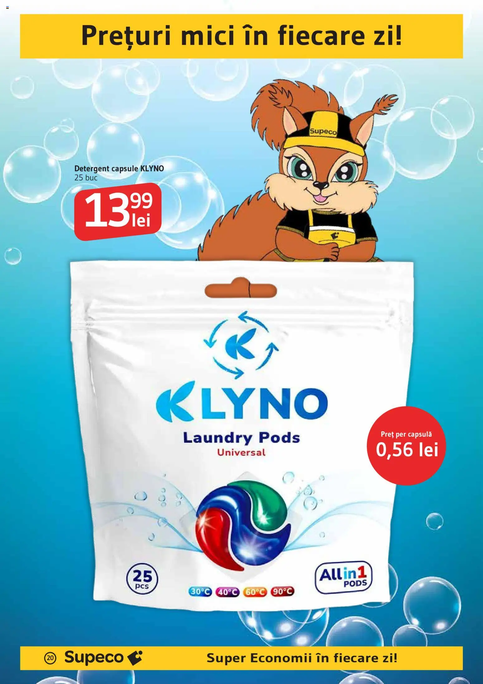 Catalog Supeco 15 - 20 Octombrie 2026 | Pagina 20 | Produse: Detergent Capsule, Mici, Detergent