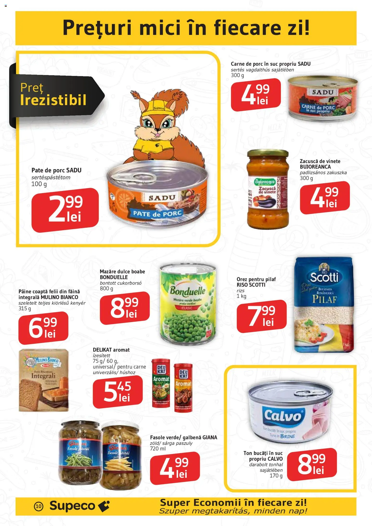 Catalog Supeco 15 - 20 Octombrie 2026 | Pagina 10 | Produse: Mazăre, Pilaf, Pate, Carne De Porc