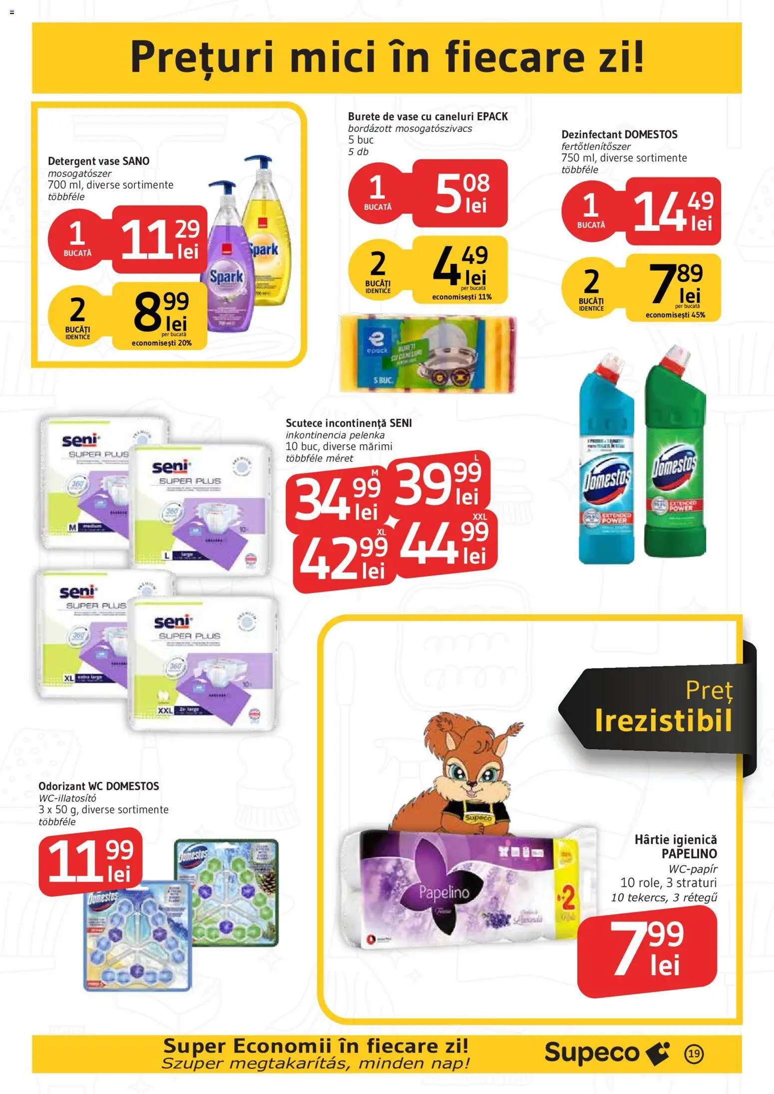 Catalog Supeco 15 - 20 Octombrie 2026 | Pagina 19 | Produse: Vase, Mici, Detergent, Scutece