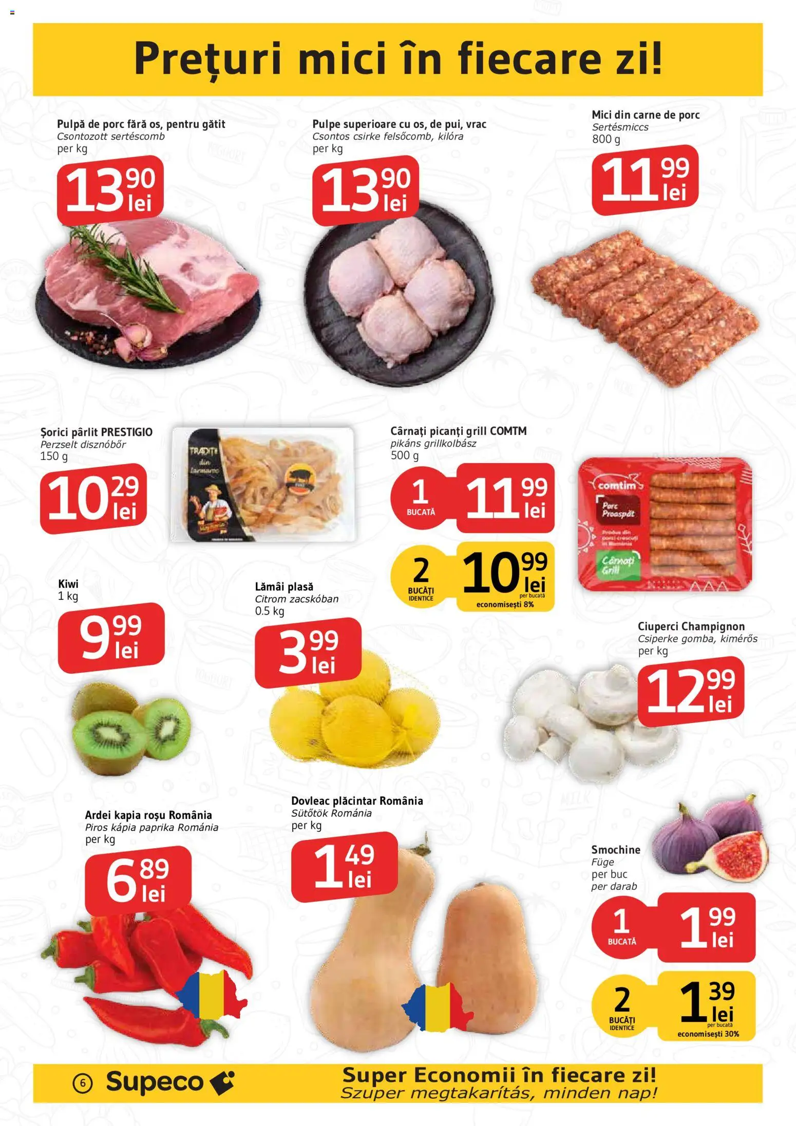 Catalog Supeco 15 - 20 Octombrie 2026 | Pagina 6 | Produse: Grill, Mici, Carne De Porc, Cârnați