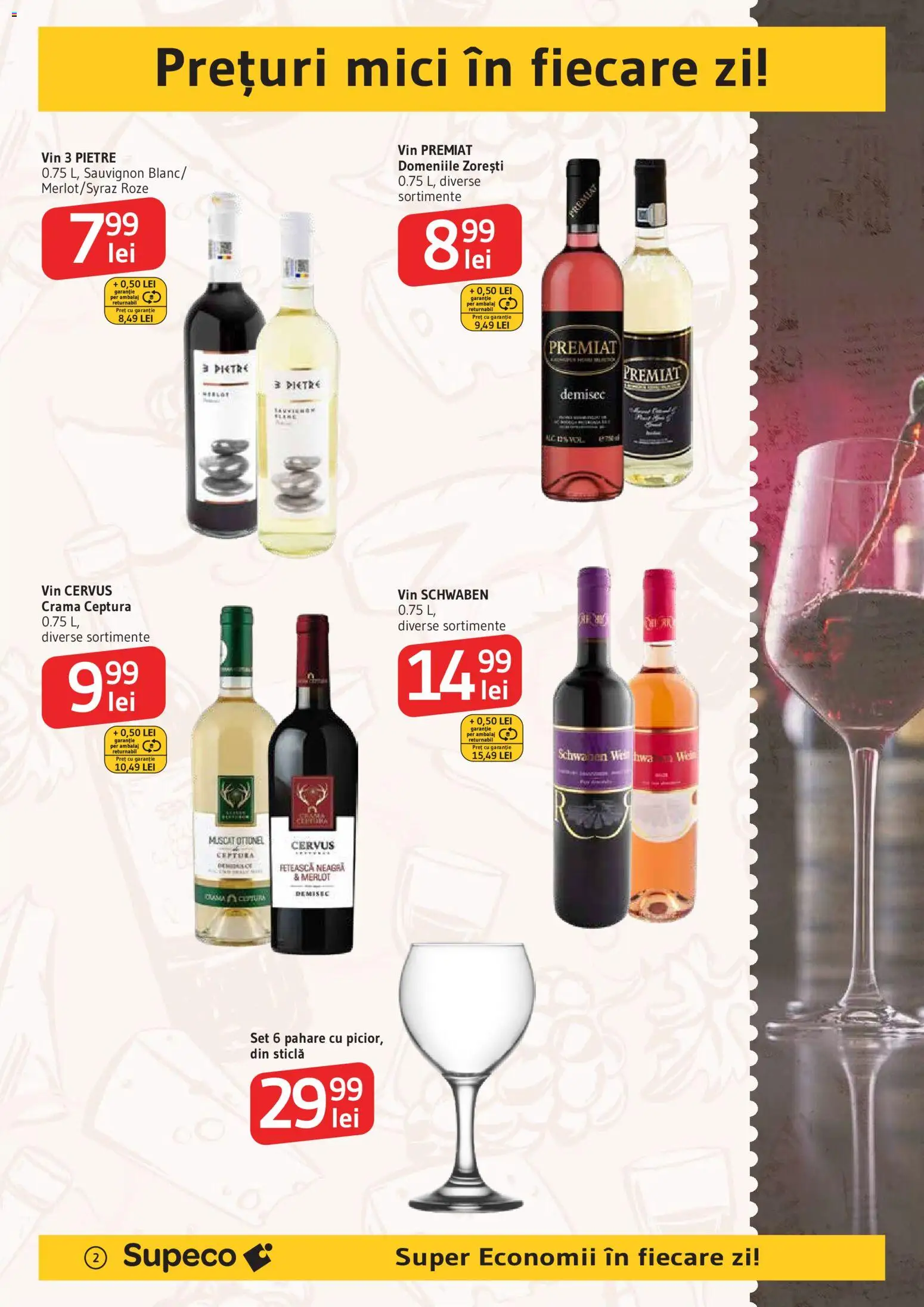 Catalog Supeco 8 - 20 Octombrie 2026 | Pagina 2 | Produse: Pahare, Mici, Vin, Sauvignon