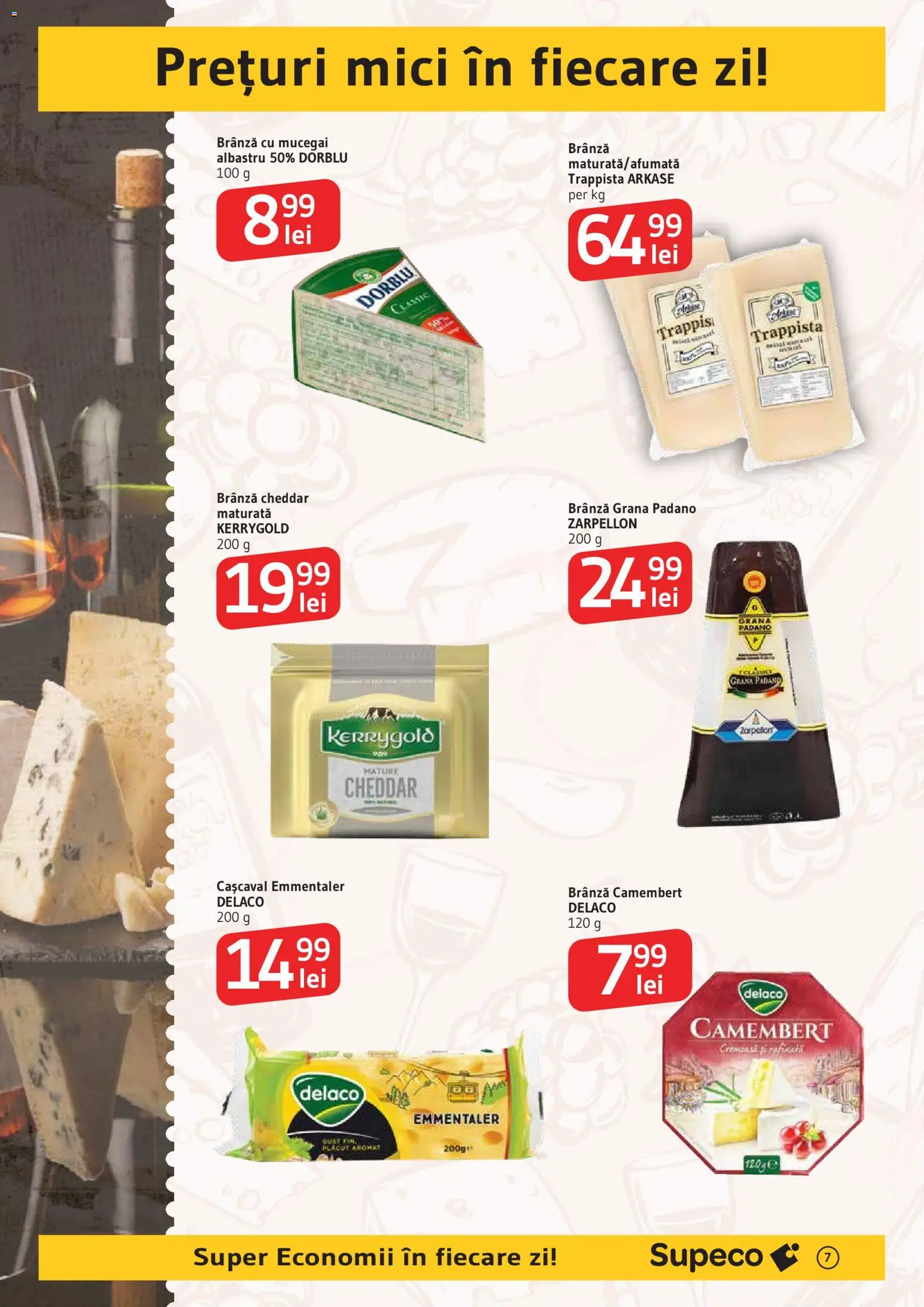 Catalog Supeco 8 - 20 Octombrie 2026 | Pagina 7 | Produse: Delaco, Cașcaval, Mici, Brânză