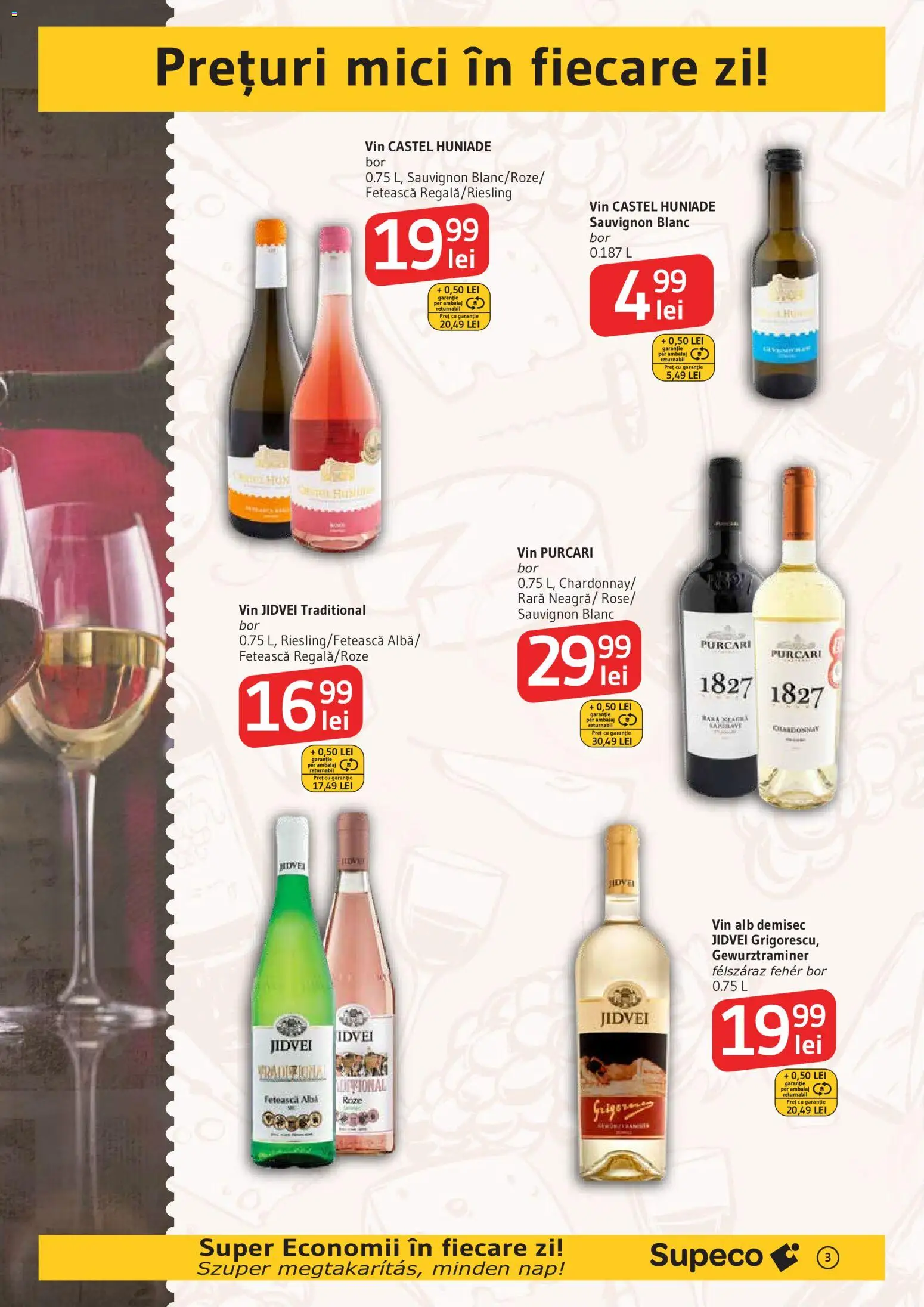 Catalog Supeco 8 - 20 Octombrie 2026 | Pagina 3 | Produse: Alba, Vin alb, Vin, Sauvignon