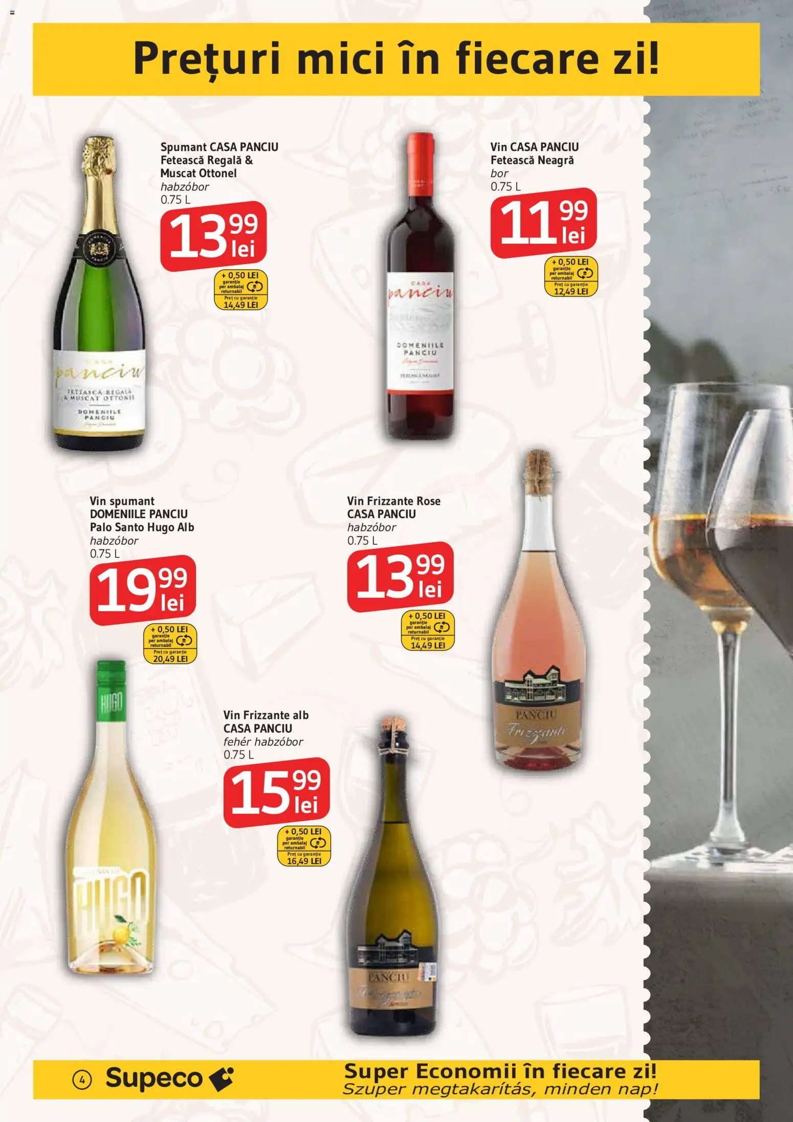 Catalog Supeco 8 - 20 Octombrie 2026 | Pagina 4 | Produse: Mici, Vin, Vin Frizzante, Hugo