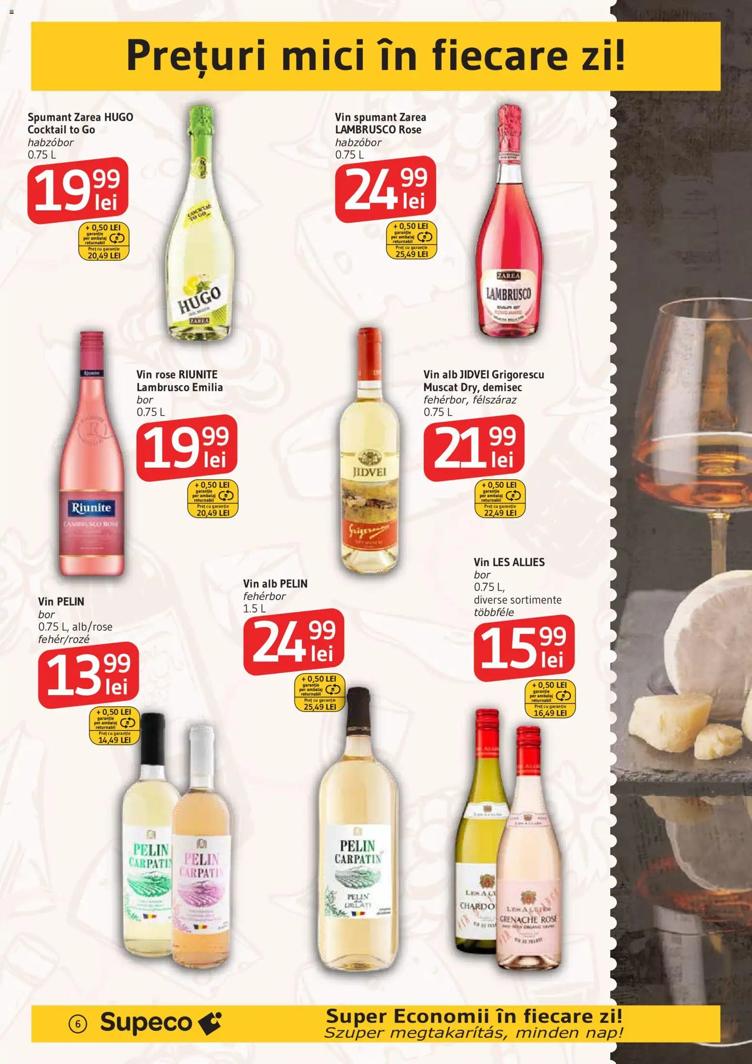 Catalog Supeco 8 - 20 Octombrie 2026 | Pagina 6 | Produse: Vin alb, Vin spumant, Mici, Lambrusco