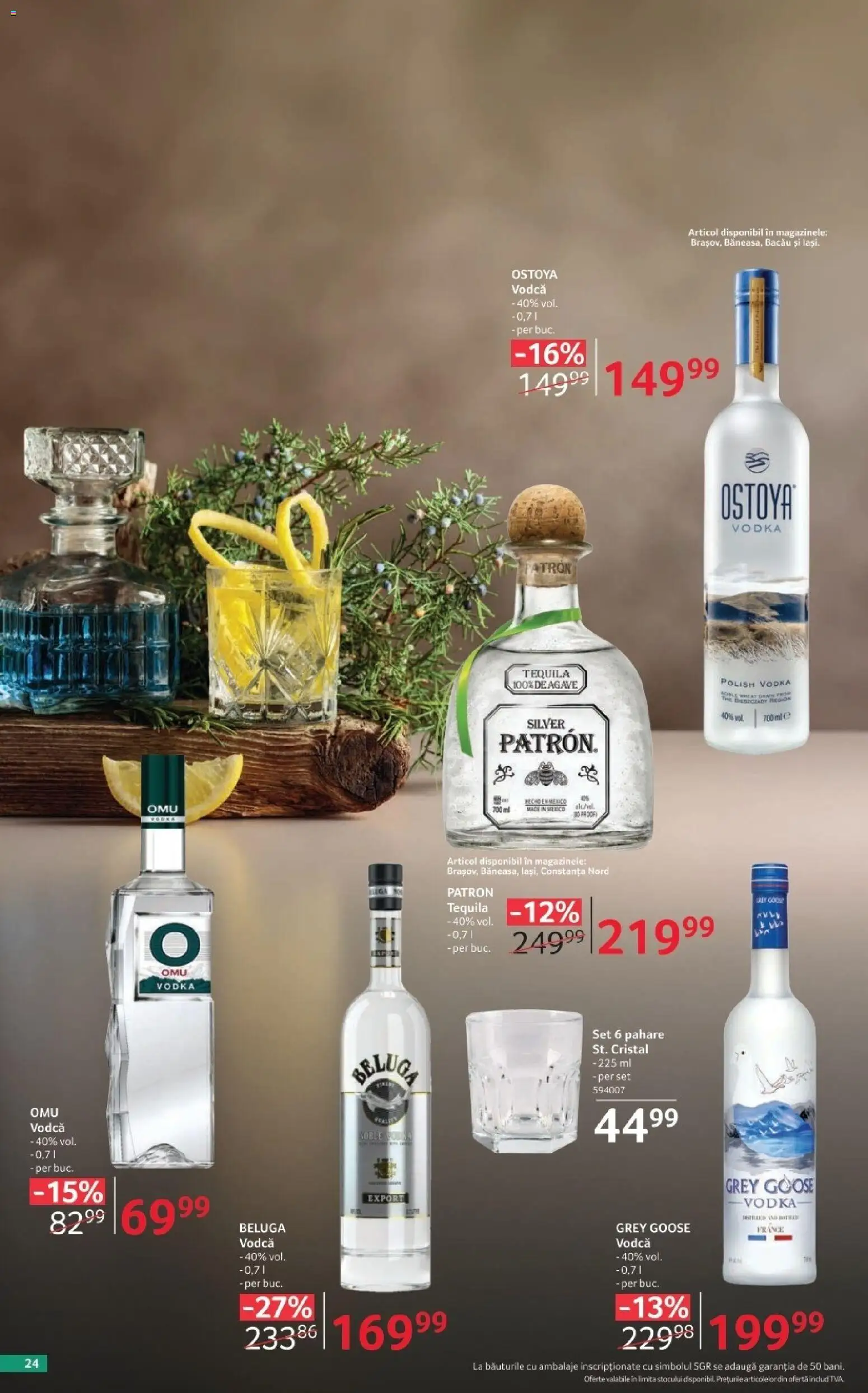 Catalog Selgros 2 - 28 Octombrie 2026 | Pagina 24 | Produse: Vodca, Pahare, Grey, Vodka