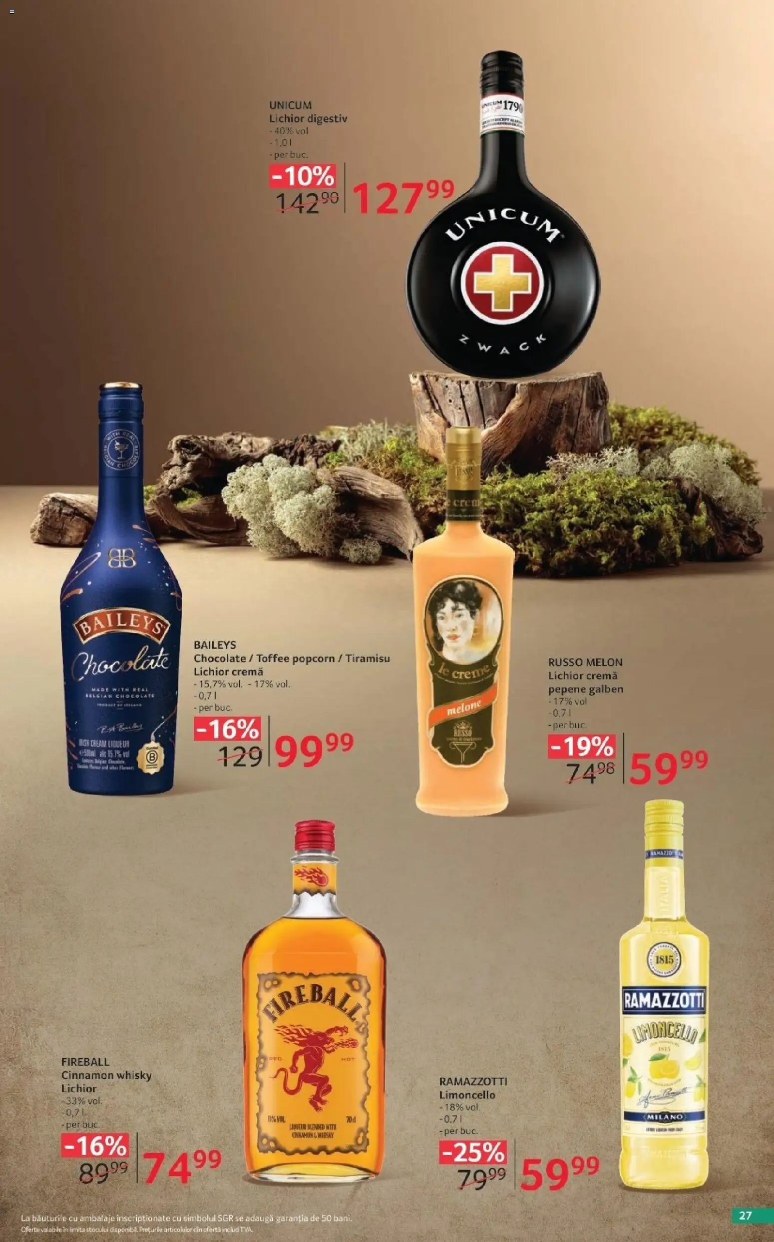 Catalog Selgros 2 - 28 Octombrie 2026 | Pagina 27 | Produse: Pepene Galben, Lichior, Cremă, Tiramisu