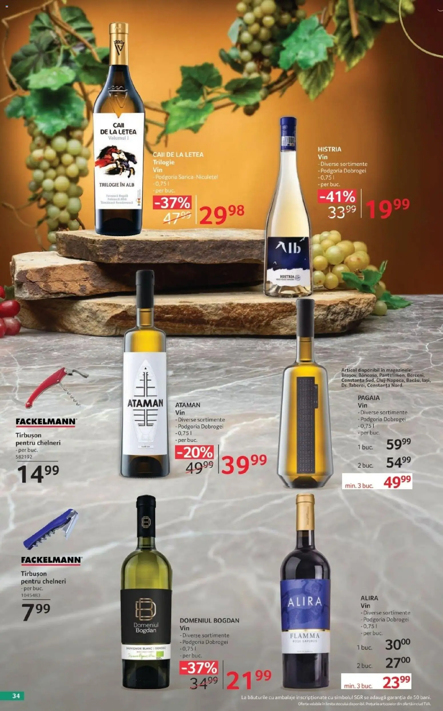 Catalog Selgros 2 - 28 Octombrie 2026 | Pagina 34 | Produse: Alba, Sauvignon