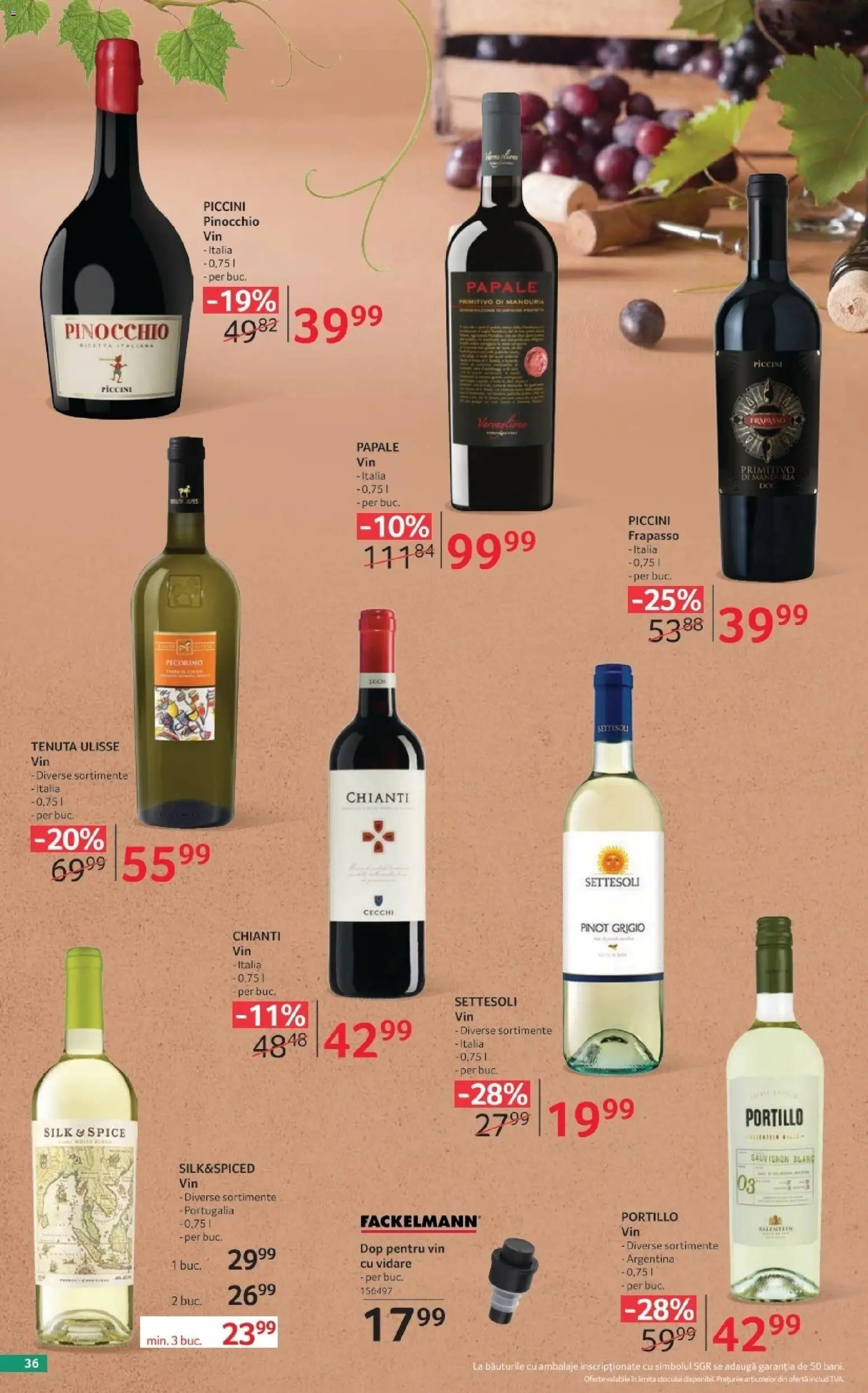 Catalog Selgros 2 - 28 Octombrie 2026 | Pagina 36 | Produse: Vin, Sauvignon