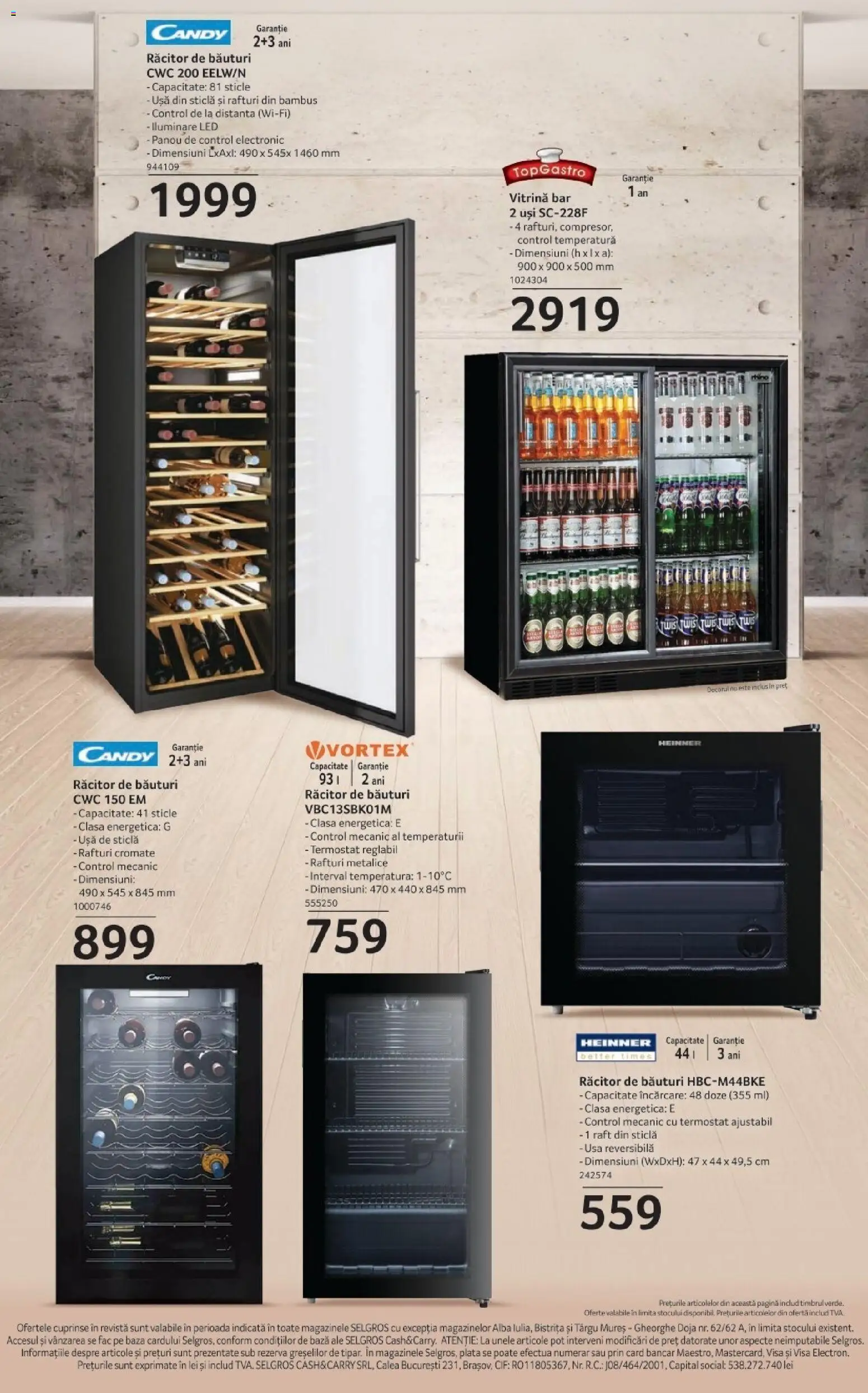 Catalog Selgros 2 - 28 Octombrie 2026 | Pagina 40 | Produse: Cif, Raft, LED, Vitrină