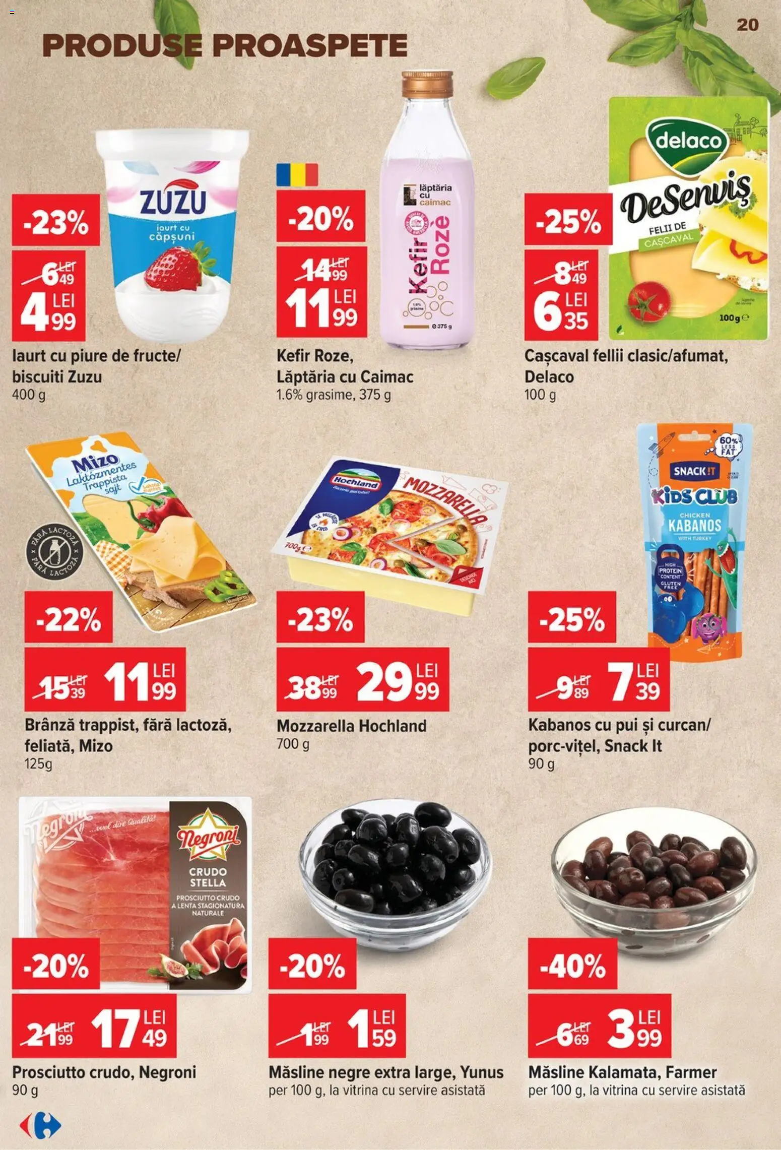 Catalog Carrefour 14 - 26 Octombrie 2026 | Pagina 20 | Produse: Pui, Cașcaval, Kefir, Căpșuni