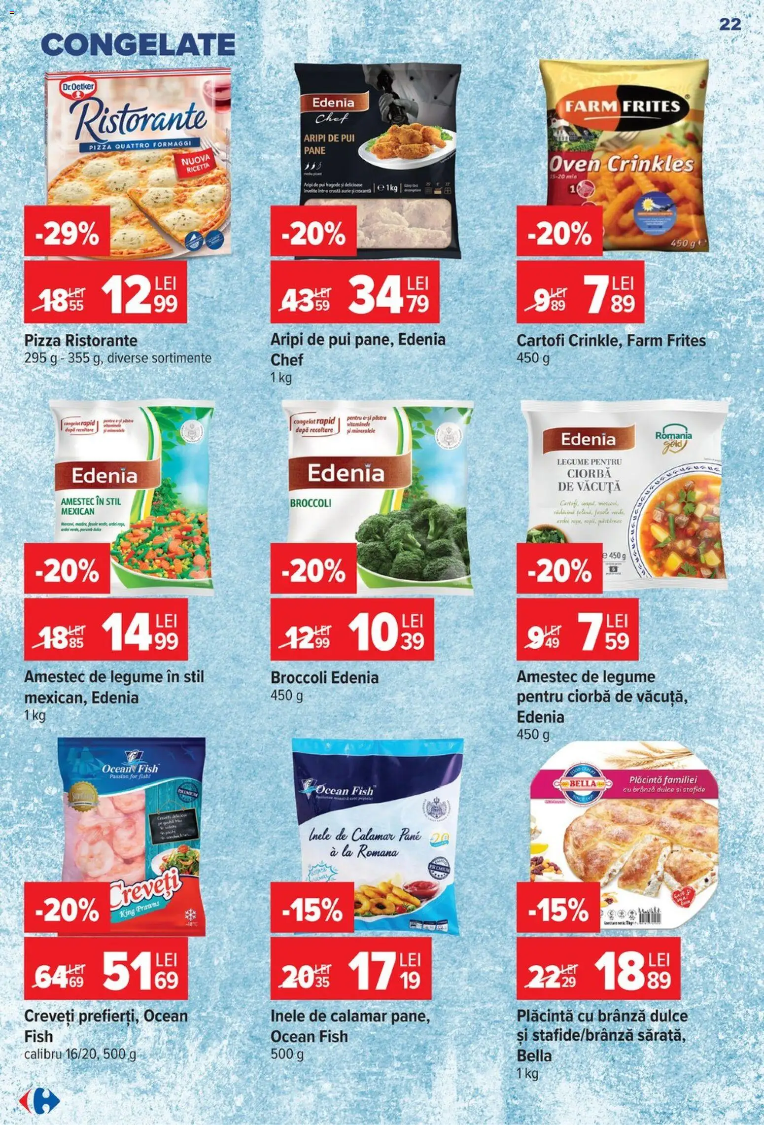 Catalog Carrefour 14 - 26 Octombrie 2026 | Pagina 22 | Produse: Bella, Broccoli, Cartofi, Legume