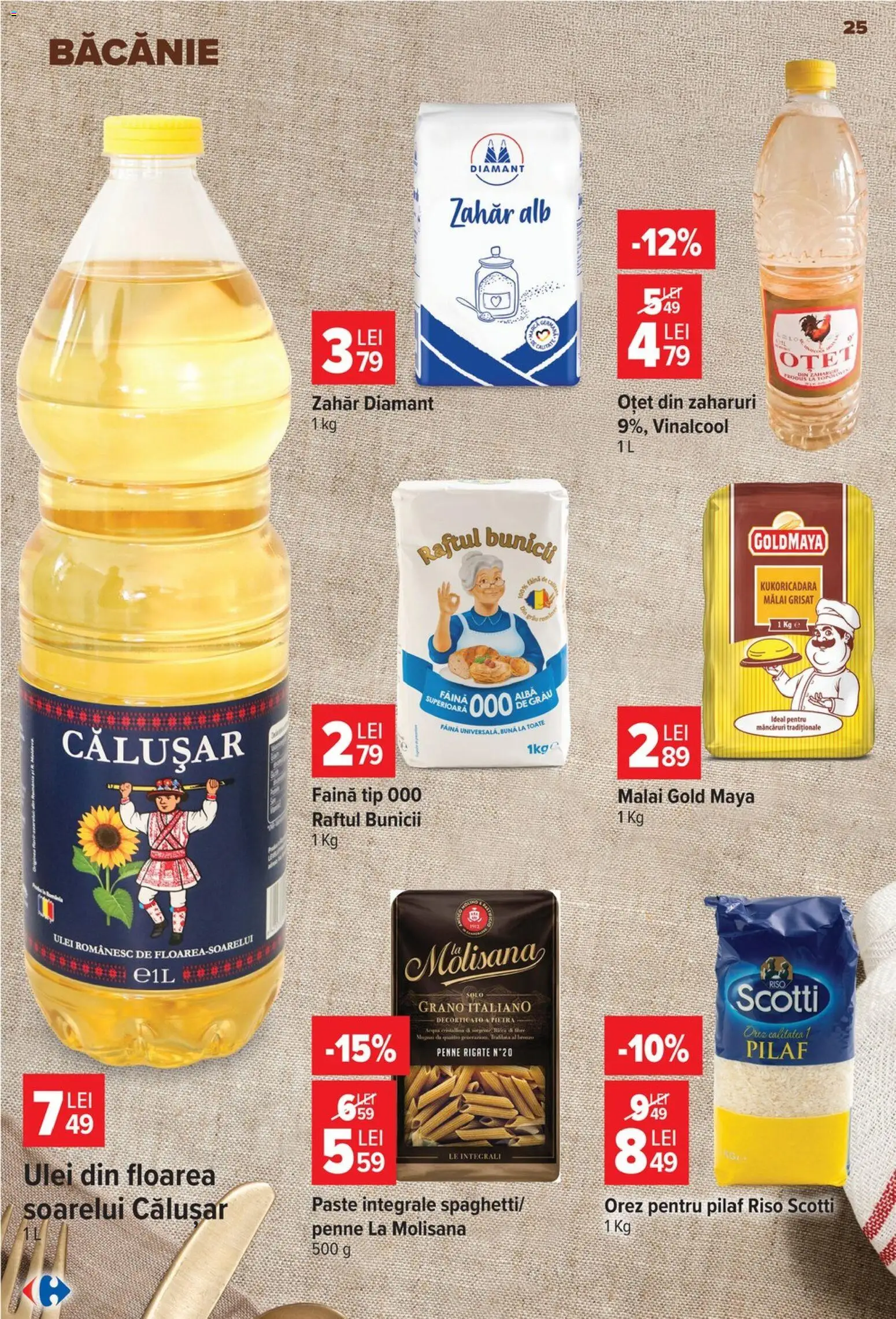 Catalog Carrefour 14 - 26 Octombrie 2026 | Pagina 25 | Produse: La Molisana, Ulei, Făină, Tip