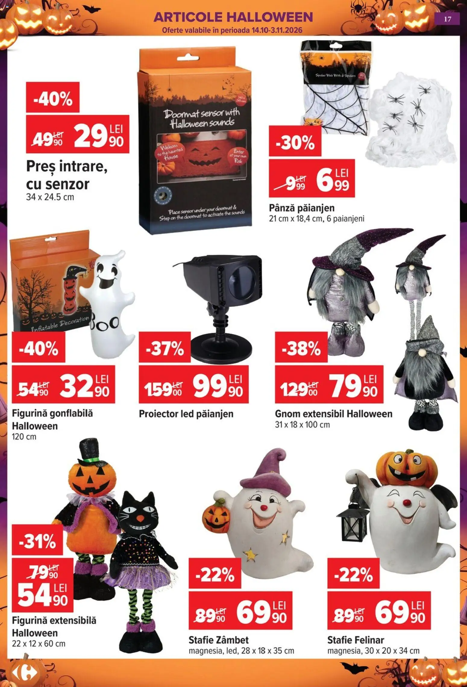 Catalog Carrefour 14 - 26 Octombrie 2026 | Pagina 17 | Produse: LED, Felinar
