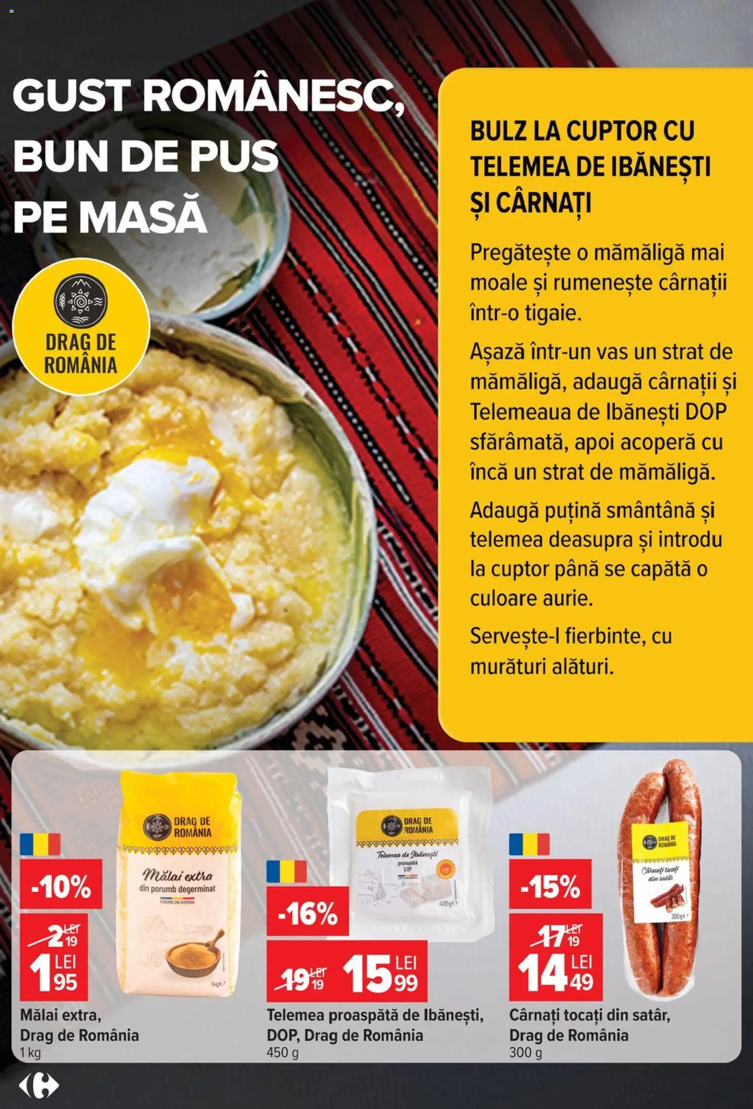 Catalog Carrefour 14 - 26 Octombrie 2026 | Pagina 15 | Produse: Cuptor, Smântână, Porumb, Cârnați