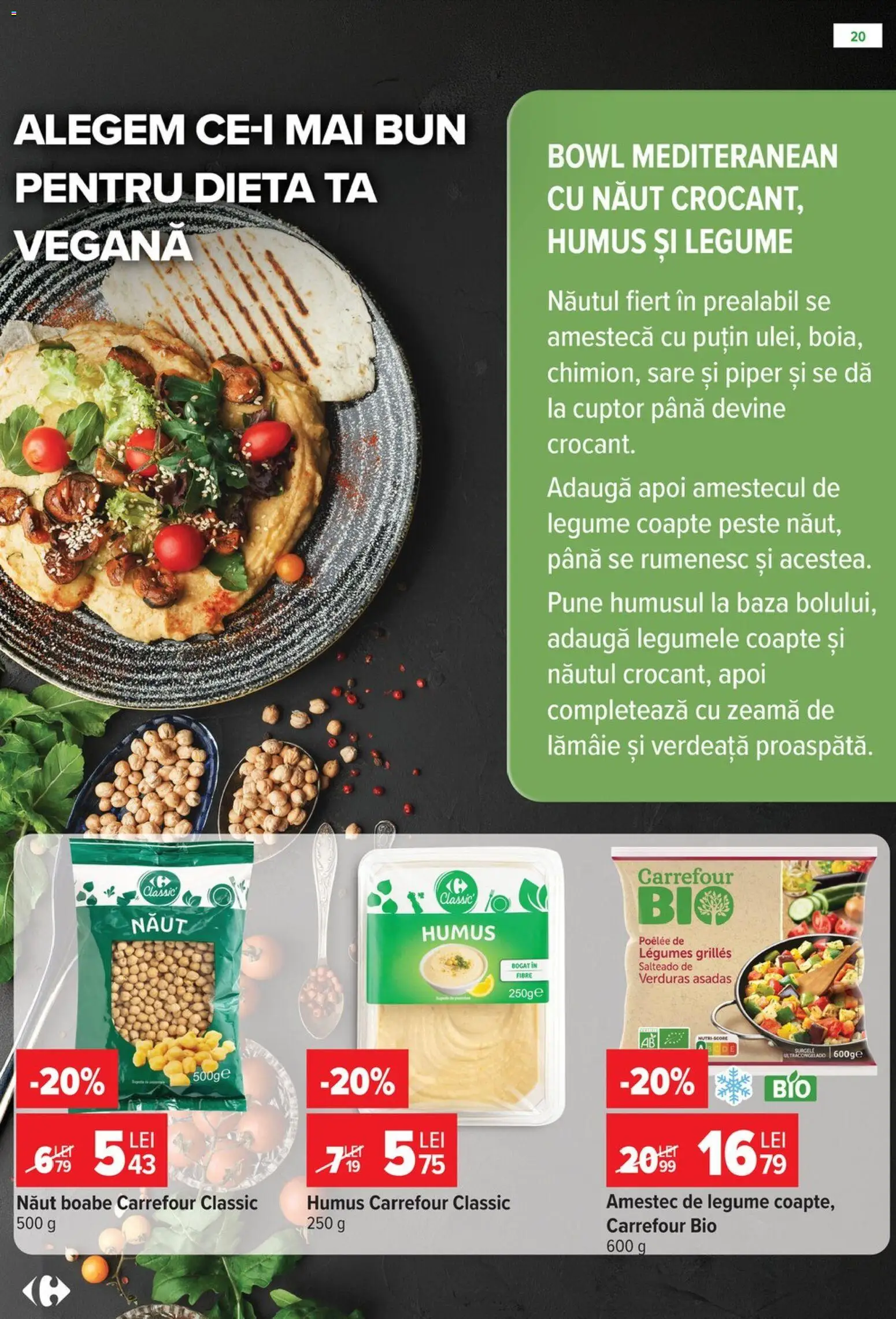 Catalog Carrefour 14 - 26 Octombrie 2026 | Pagina 20 | Produse: Carrefour Classic, Humus, Legume, Lămâie