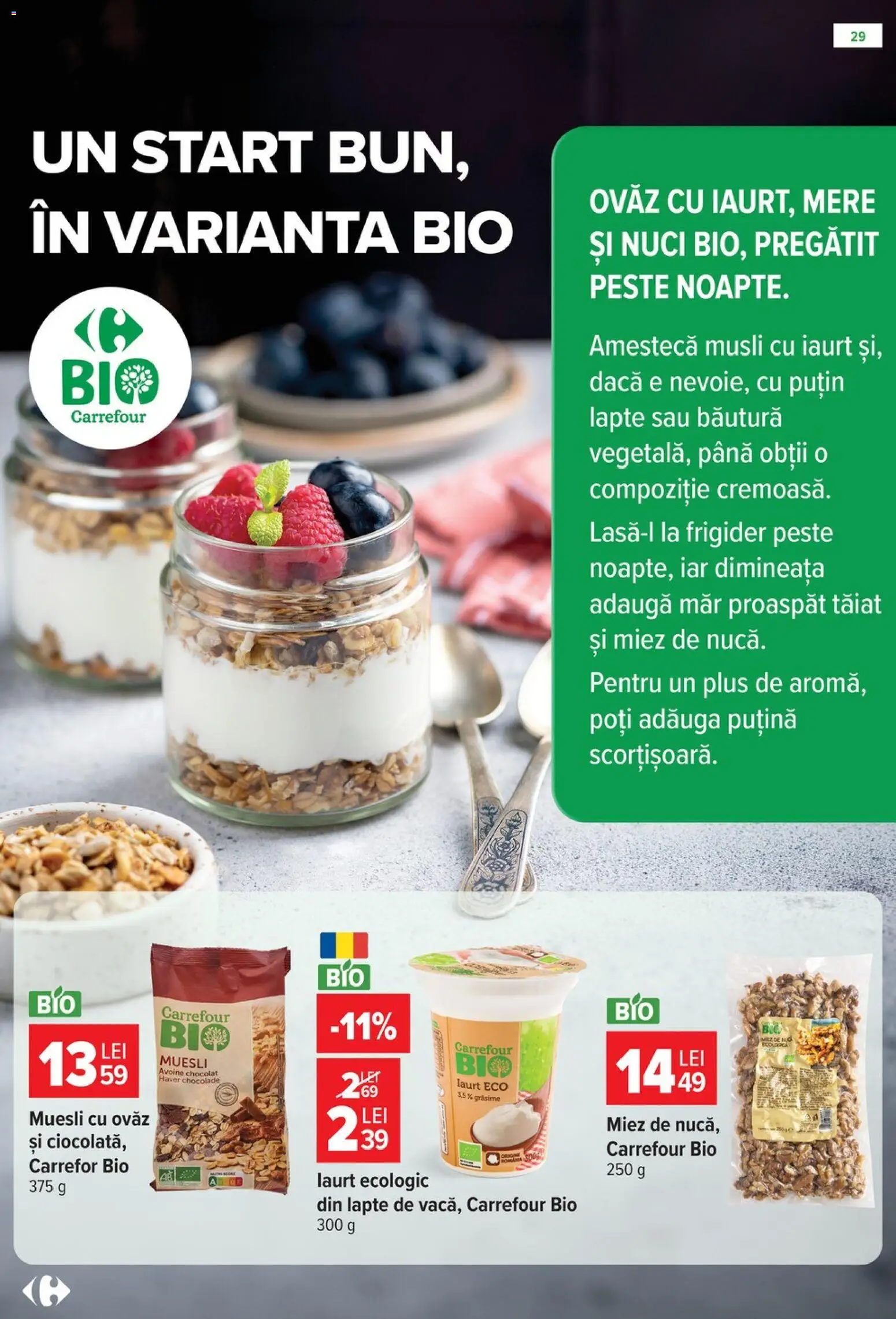 Catalog Carrefour 14 - 26 Octombrie 2026 | Pagina 29 | Produse: Lapte, Iaurt, Mere, Pește
